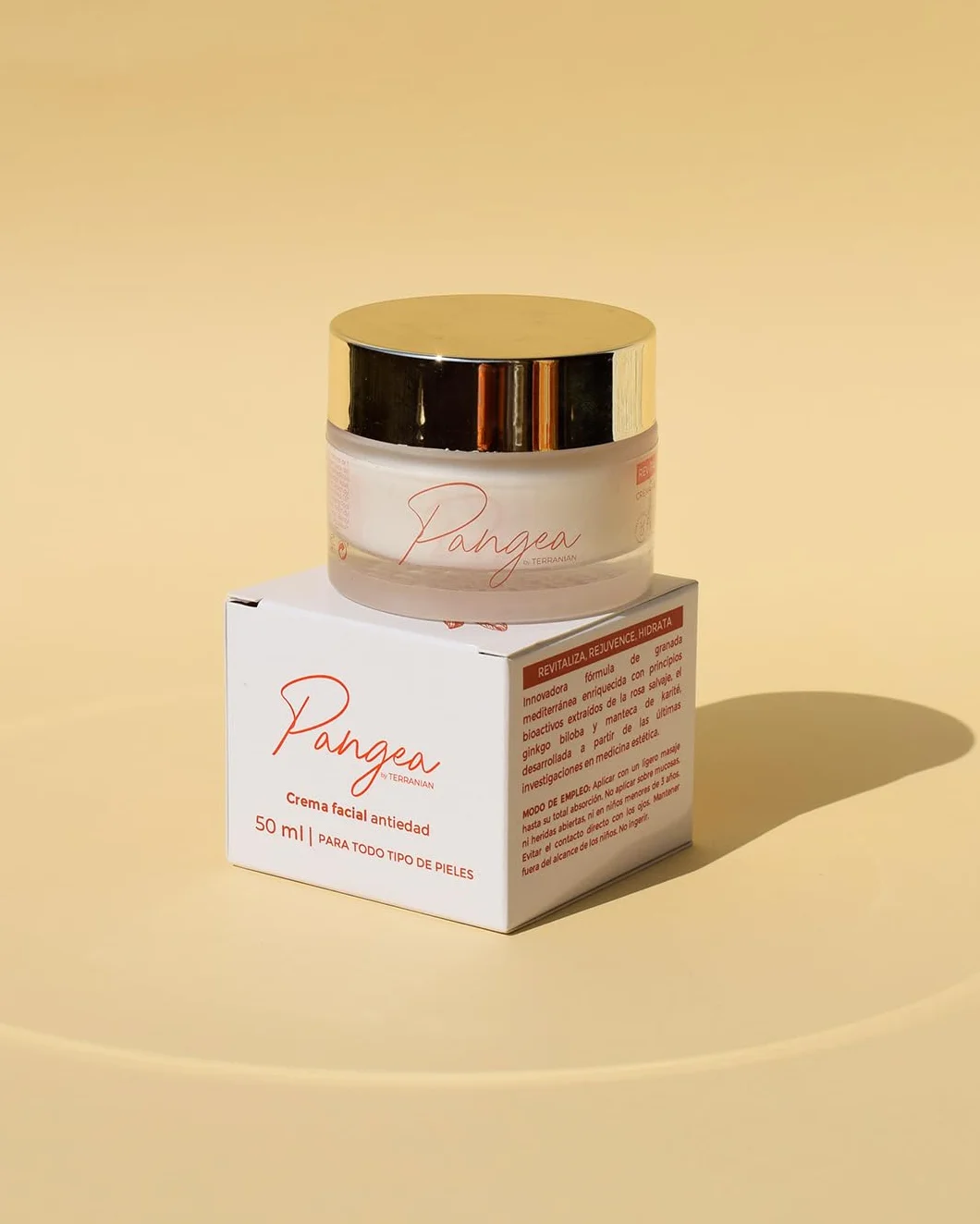 Crema facial antiedad PANGEA 50ml