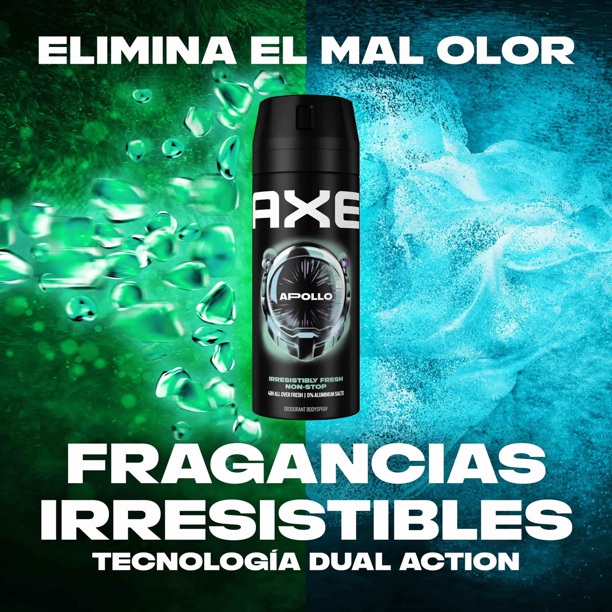 Axe Apollo Rock Desodorante 150 ml Pack de 6
