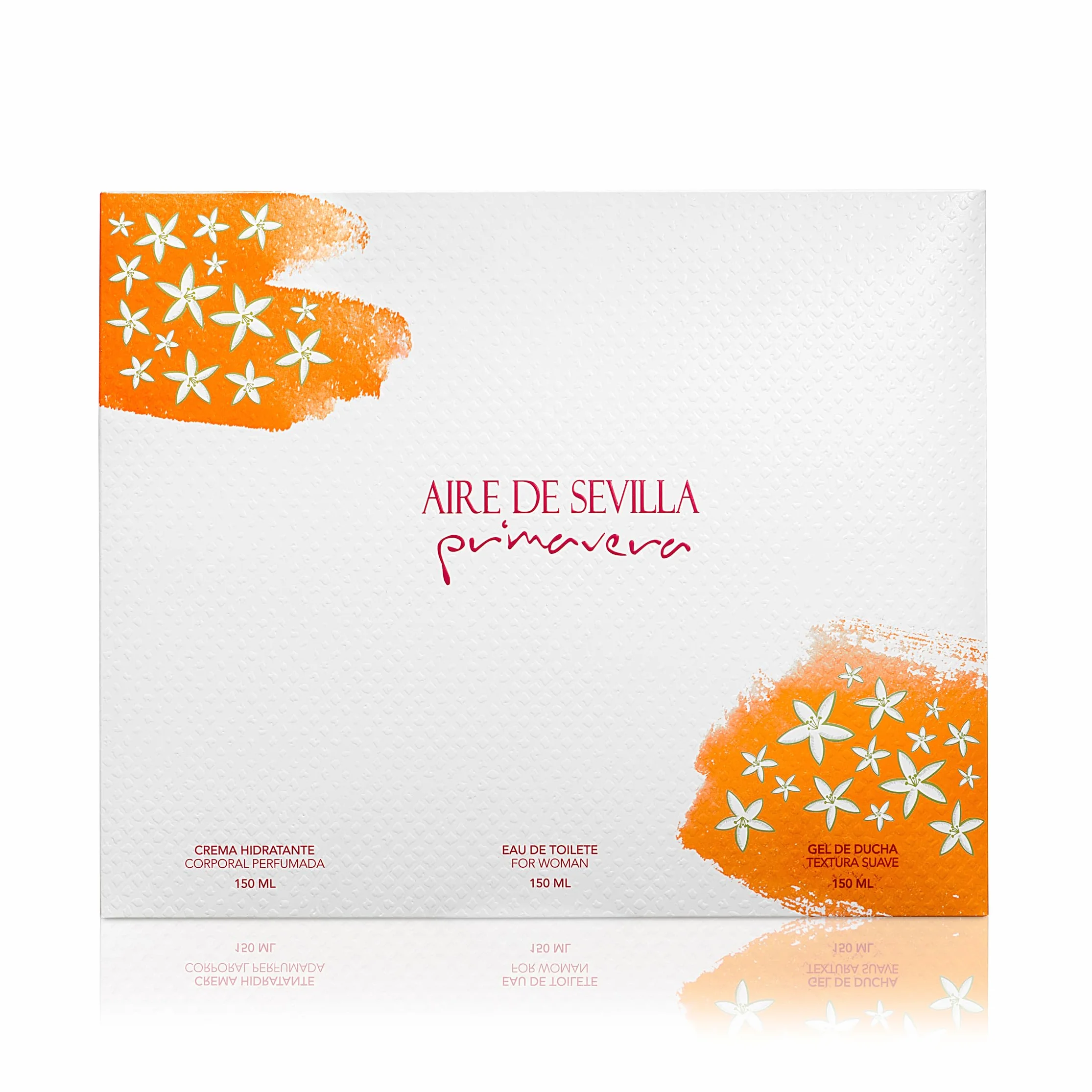 Aire de Sevilla Primavera EDT Set Perfume, Crema Hidratante y Gel de Ducha