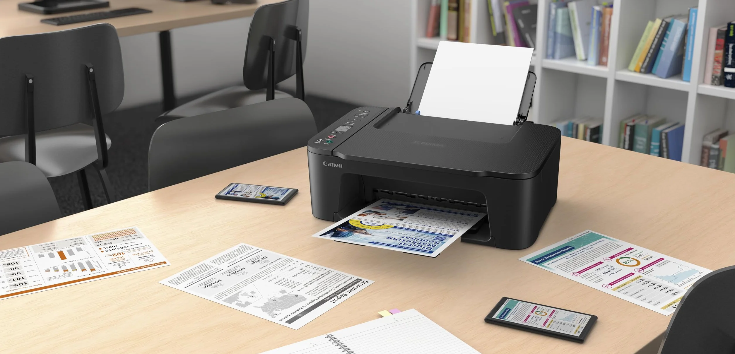 Canon PIXMA TS3750i Impresora Multifunción Inalámbrica con Escáner y Copiadora