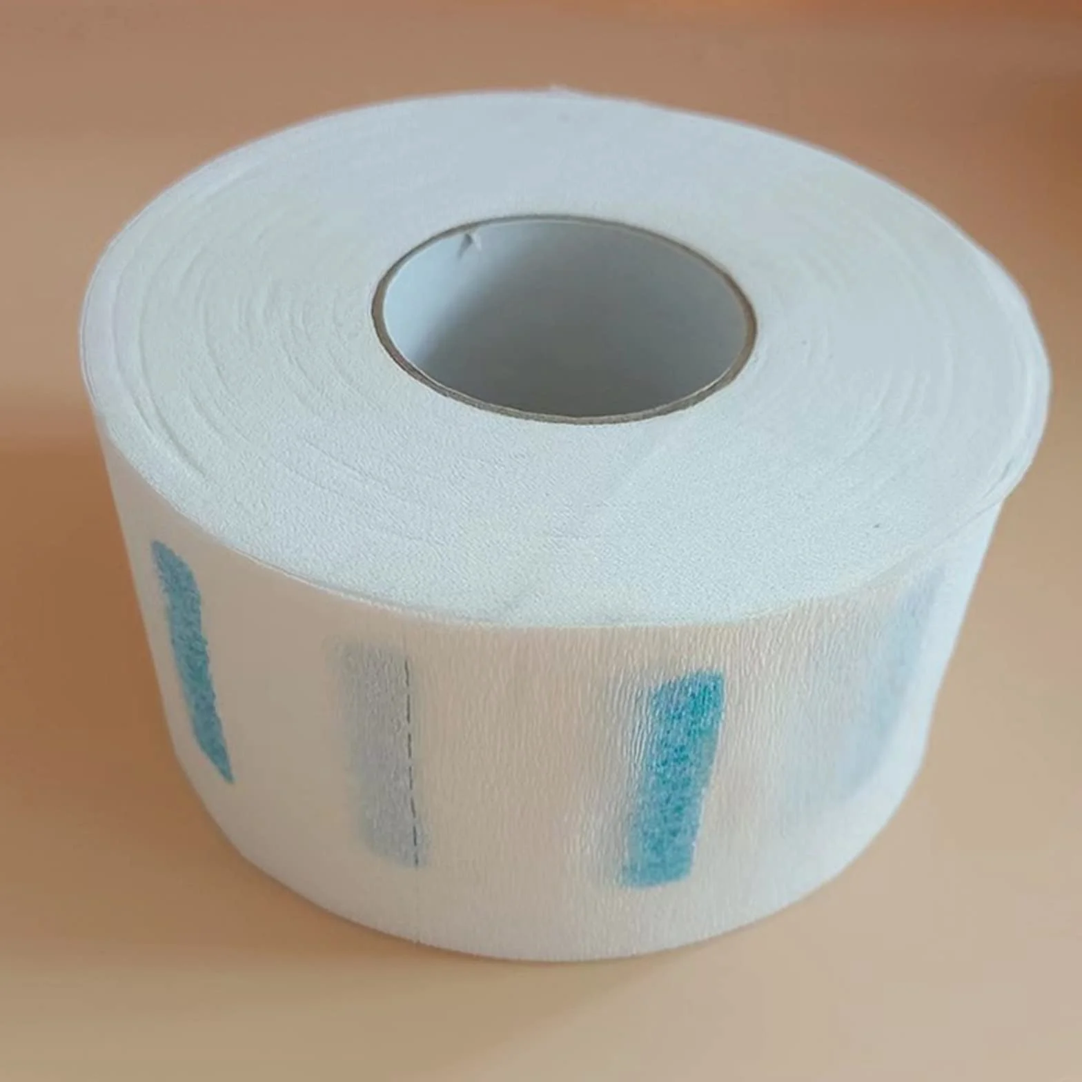 Feisate Papel Cuello Barbería 5 Rollos Desechables Protector Cinta Barbero Peluquería Blanco