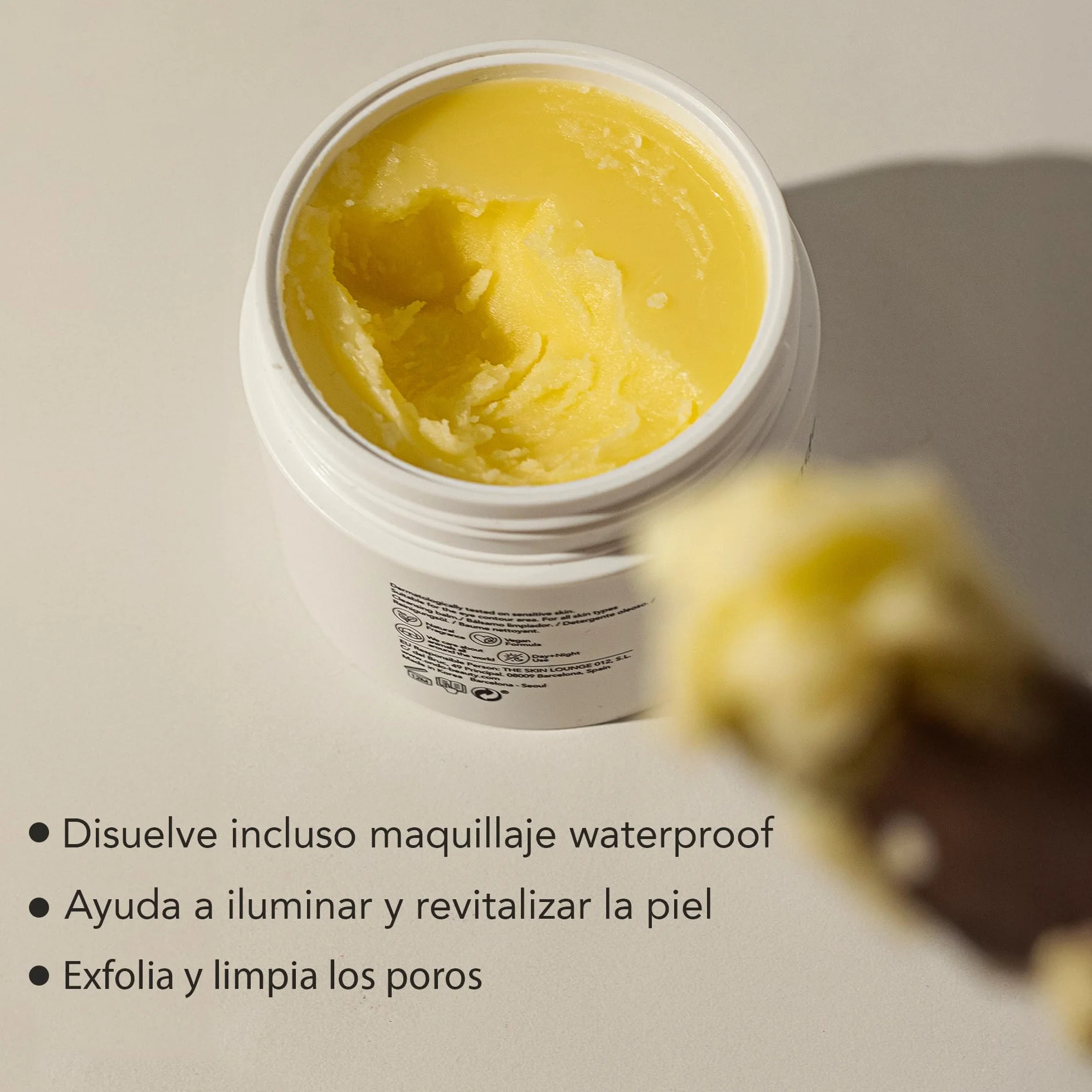 Ondo Beauty 36.5 Multiacids & Papaya Melting Balm – Bálsamo Limpiador con Papaya y Ácidos Suaves, Desmaquillante Facial y Exfoliante Hidratante | Cosmética Vegana Coreana | 100 ml