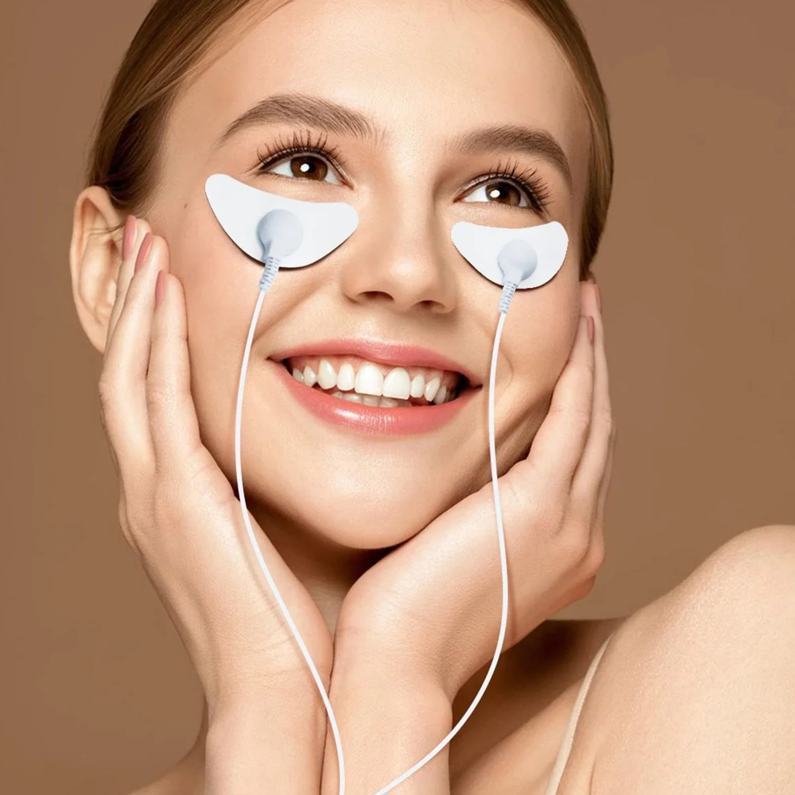 Máquina de lifting facial EMS Masajeador facial eléctrico estimulación muscular microcorriente anti-envejecimiento inalámbrico