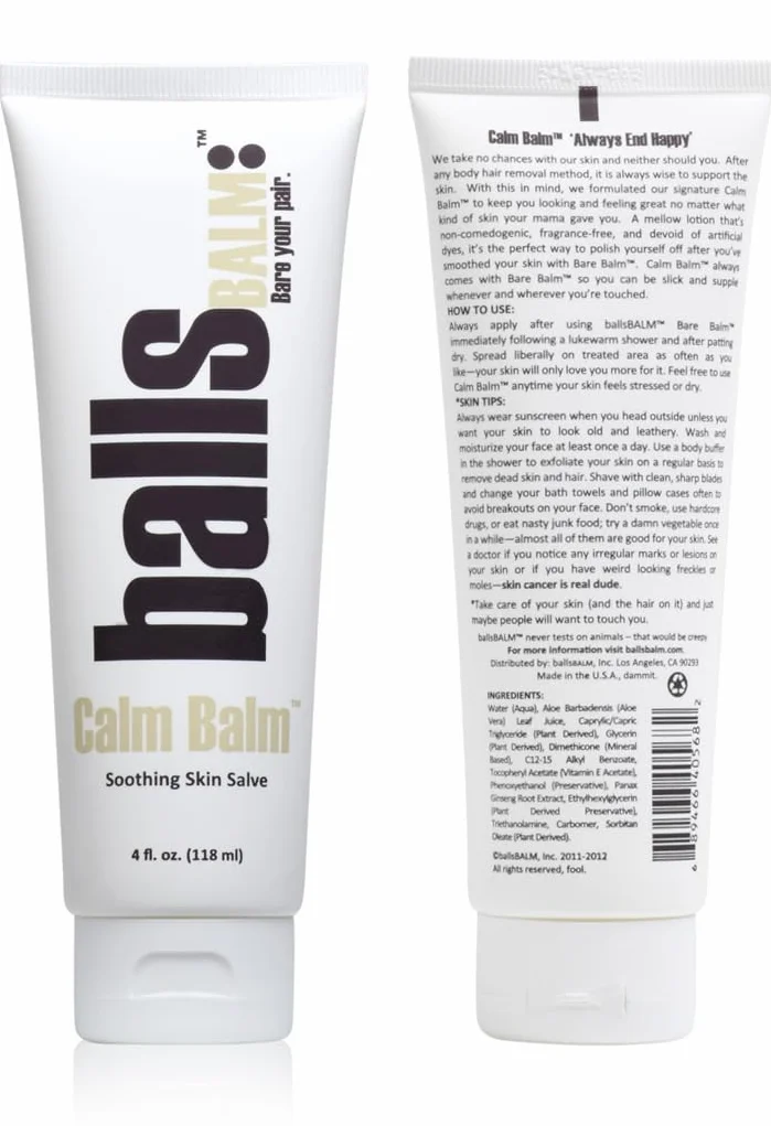 The Bare Pair 'Threesome' King Kombo - Sistema de gestión del cabello corporal (con guante exfoliante)
