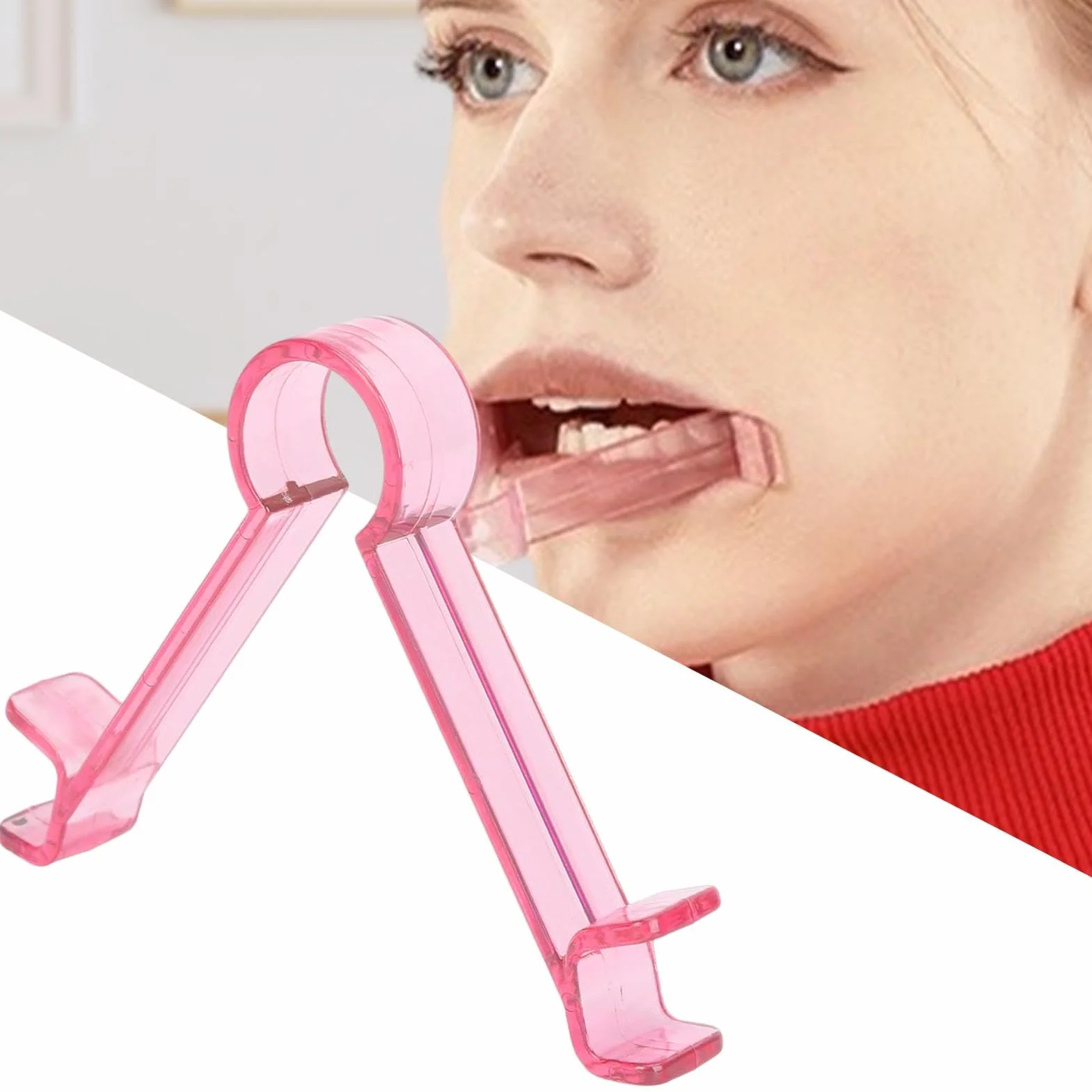 Entrenador de mandíbula para tonificar la piel, doble mentón, aparato facial para hombres y mujeres