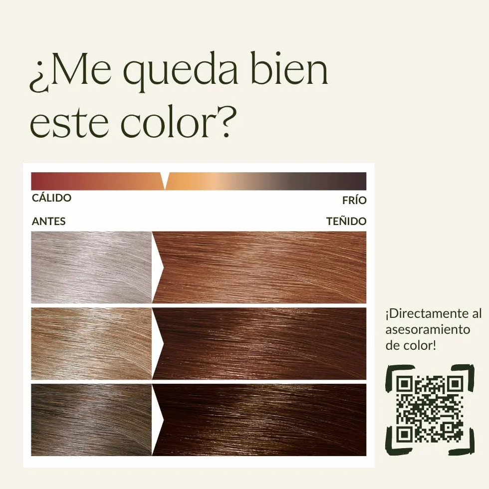 Khadi CASTANO MEDIO Tinte vegetal para el cabello 100% vegetal 100 g