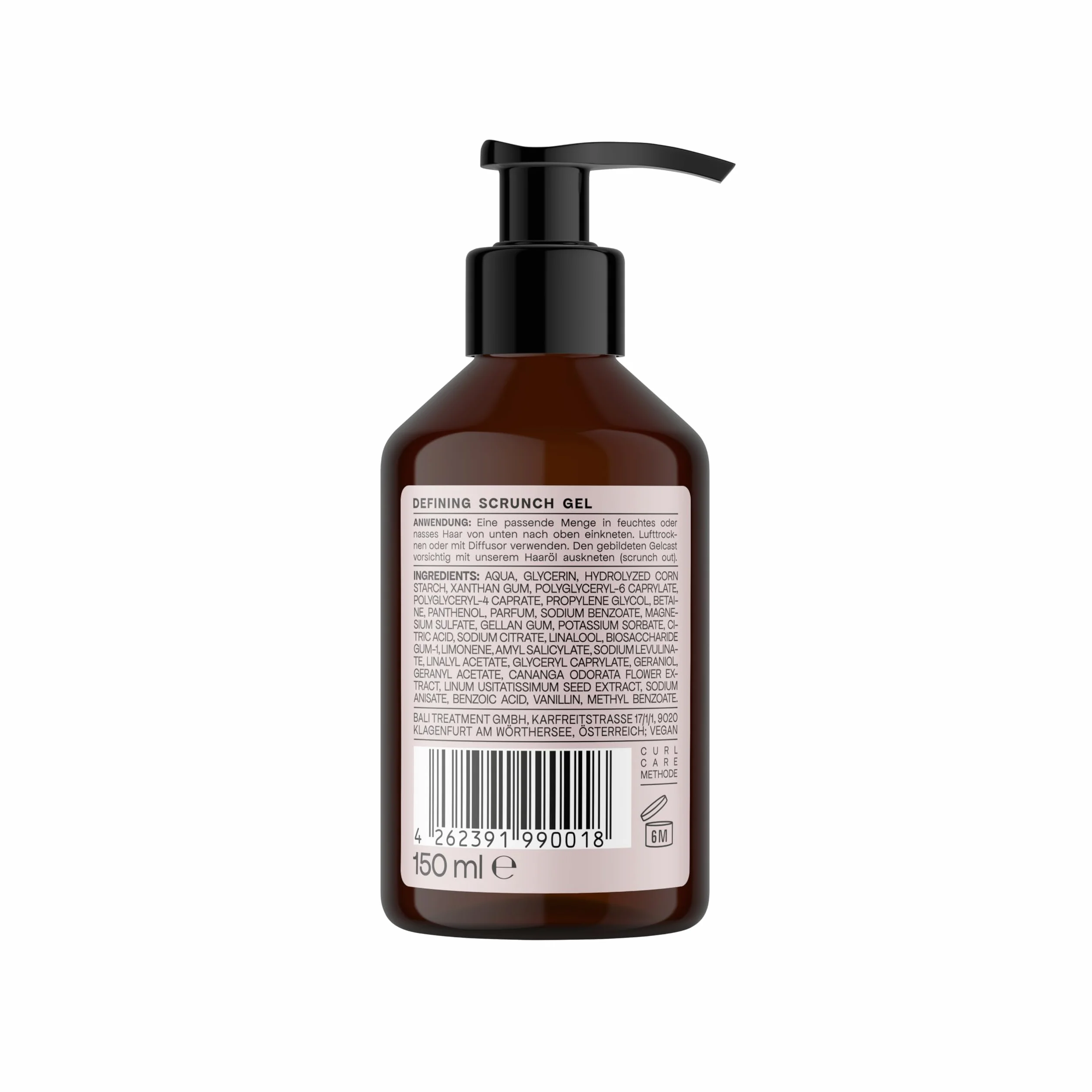 BALI CURLS Gel Definidor de Rizos con Linaza y Ylang Ylang - 150ml