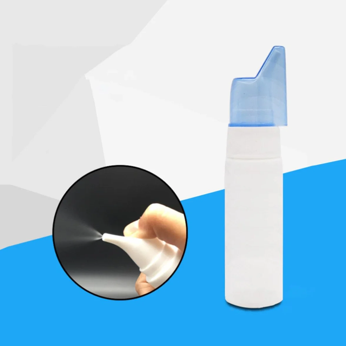 Botellas de Spray Nasal Recargables 70 Ml 10 Piezas Mini Pulverizador Portátil para Limpieza Nasal