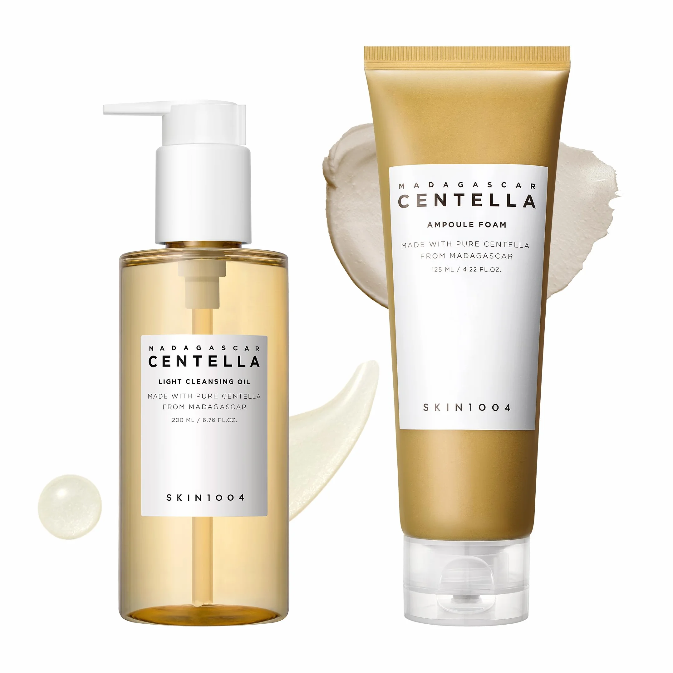 MADAGASCAR CENTELLA DOUBLE CLEANSING DUO SKIN 1004