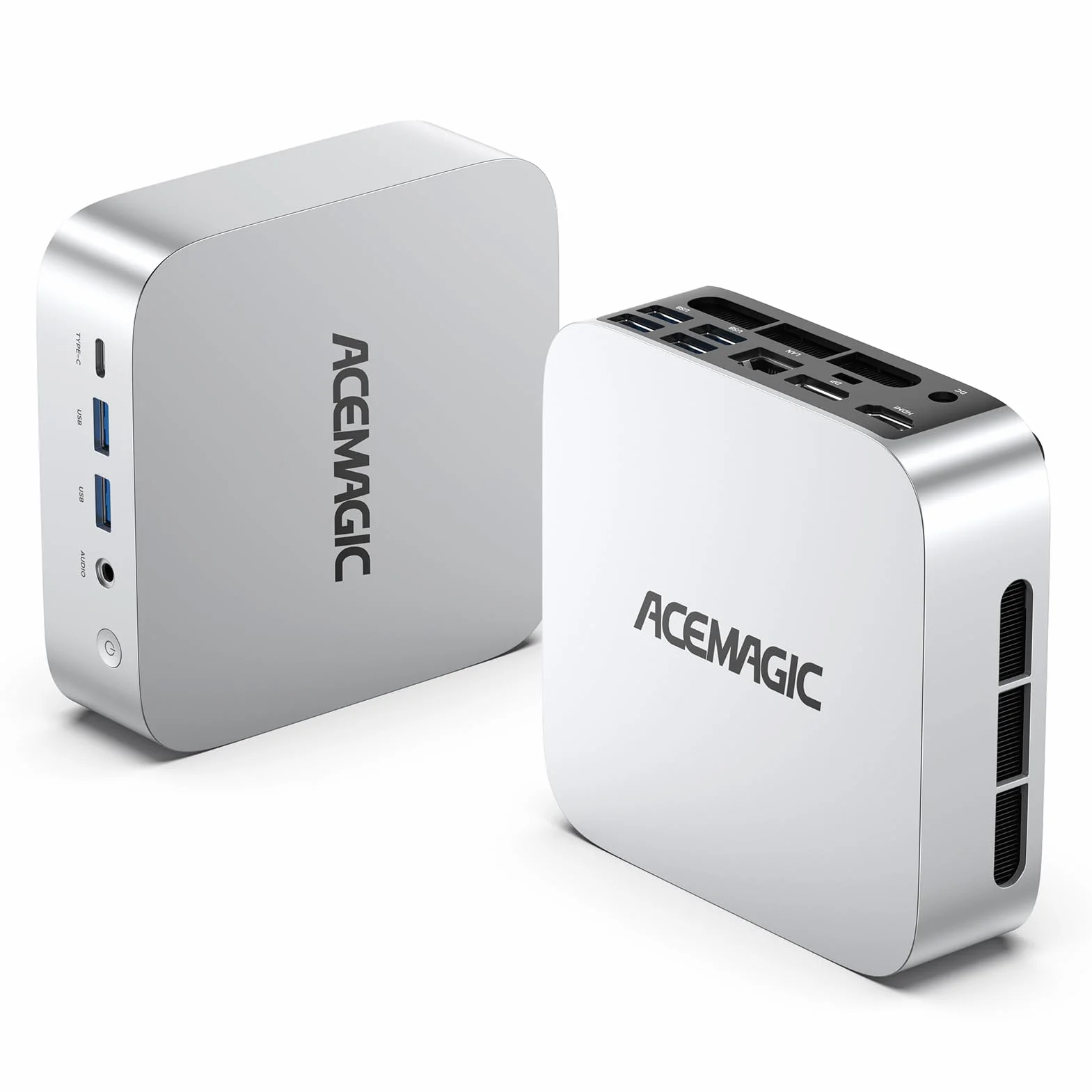 ACEMAGIC Mini PC Intel Core i5-12600H 16GB DDR4 RAM 512GB SSD Windows 11 Pro Intel Iris Xe Graphics 4K Triple Display WiFi 6 BT 5.2