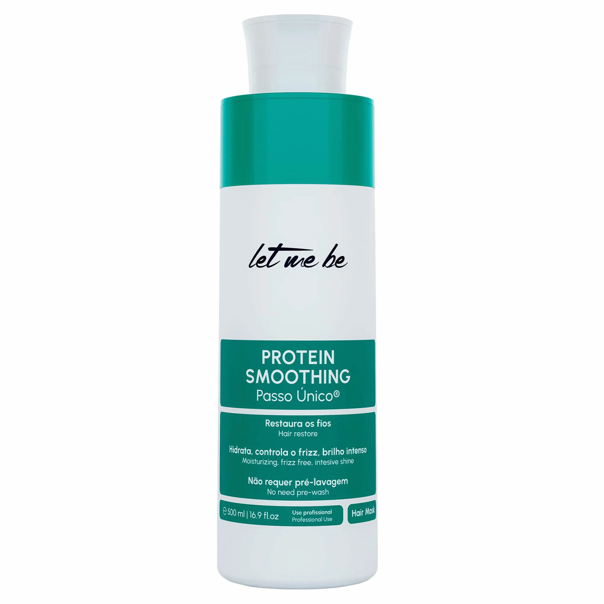 Let Me Be Protein Smoothing Alisado Brasileño Orgánico 500ml Keratina Hidrolizada Sin Formol