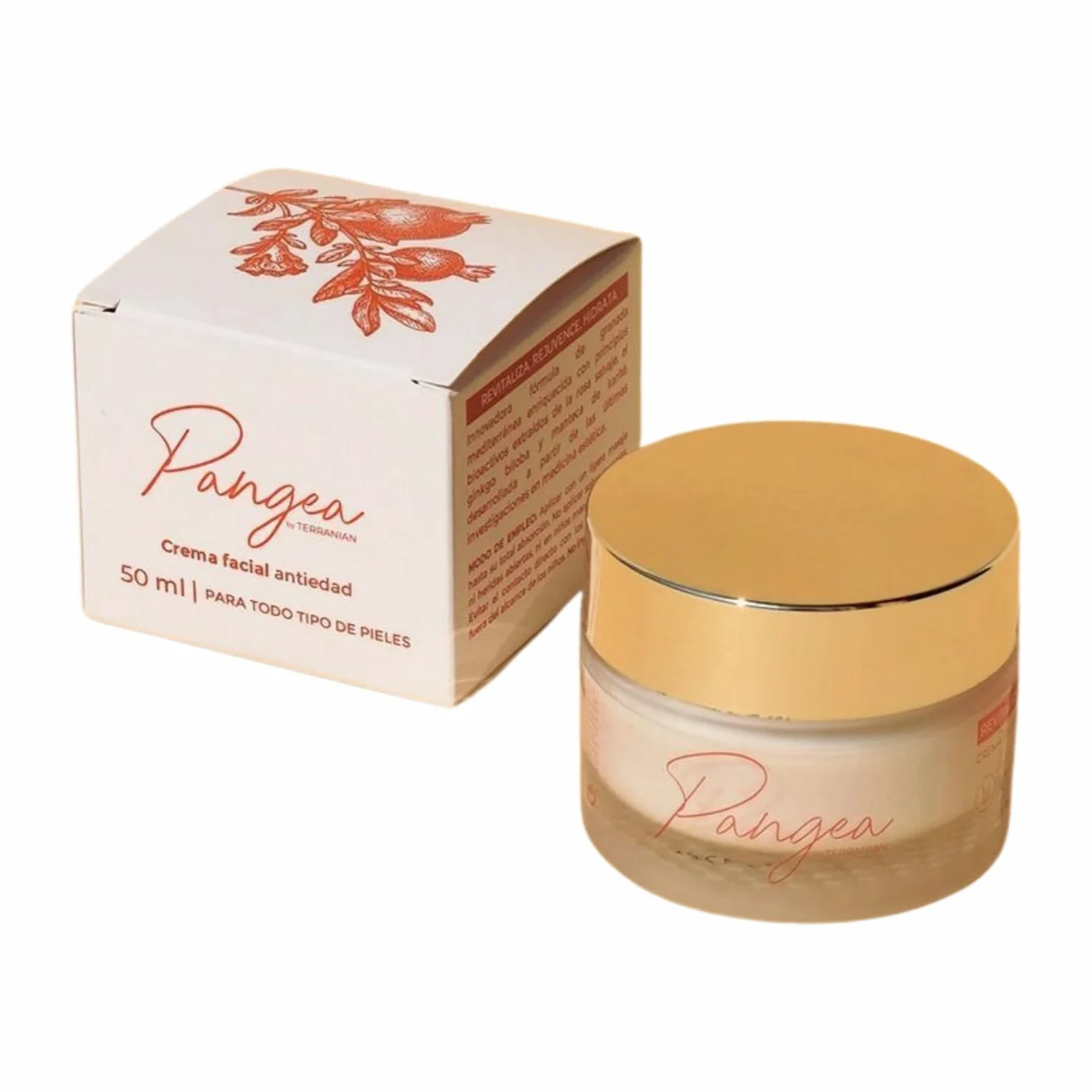 Crema facial antiedad PANGEA 50ml