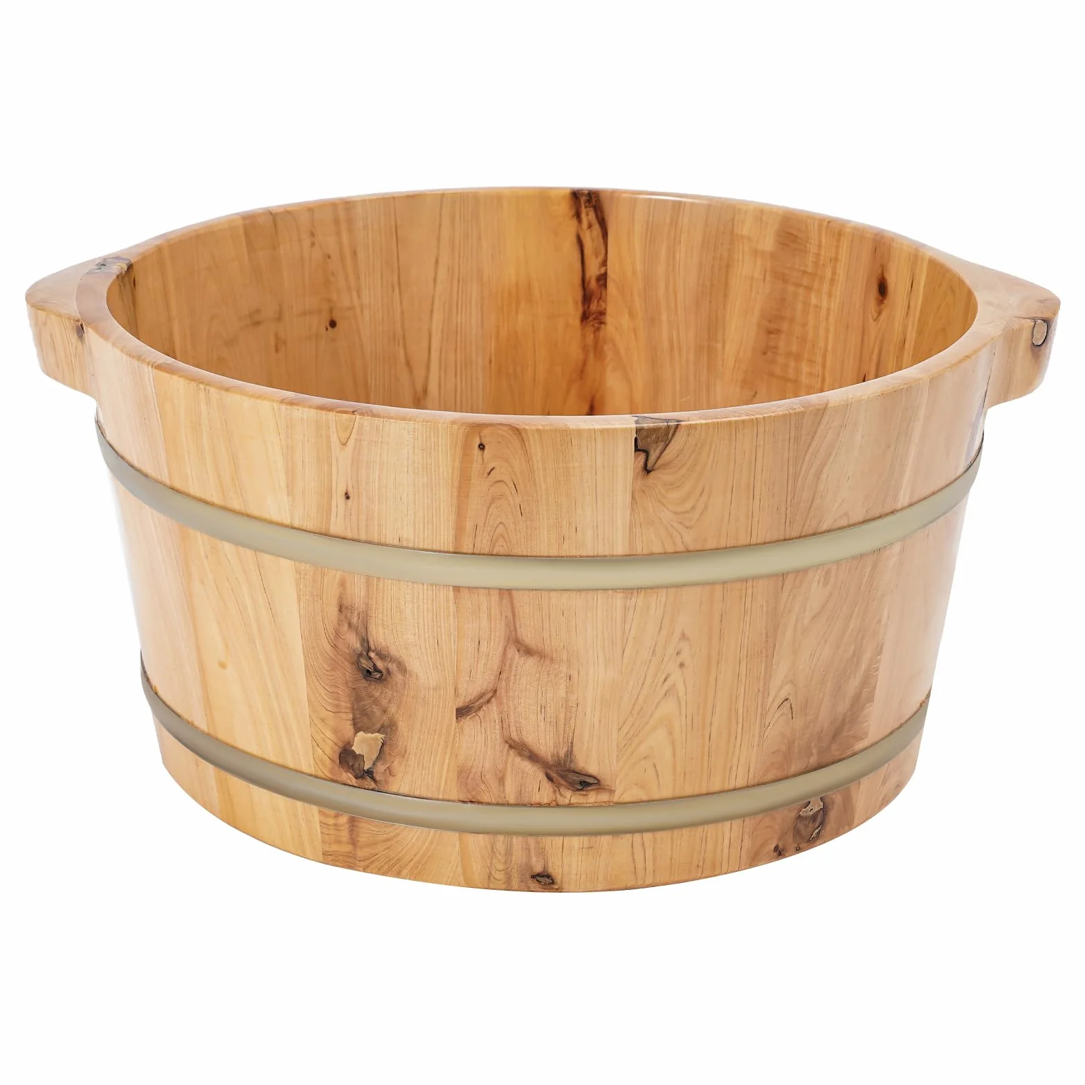 Piscina De Pies De Madera Bañera De Madera Para Remojar Pies Multifunción Cuenca De Pedicura Tazón De Baño De Pie,Para El Hogar, Centro De Baño De Pies