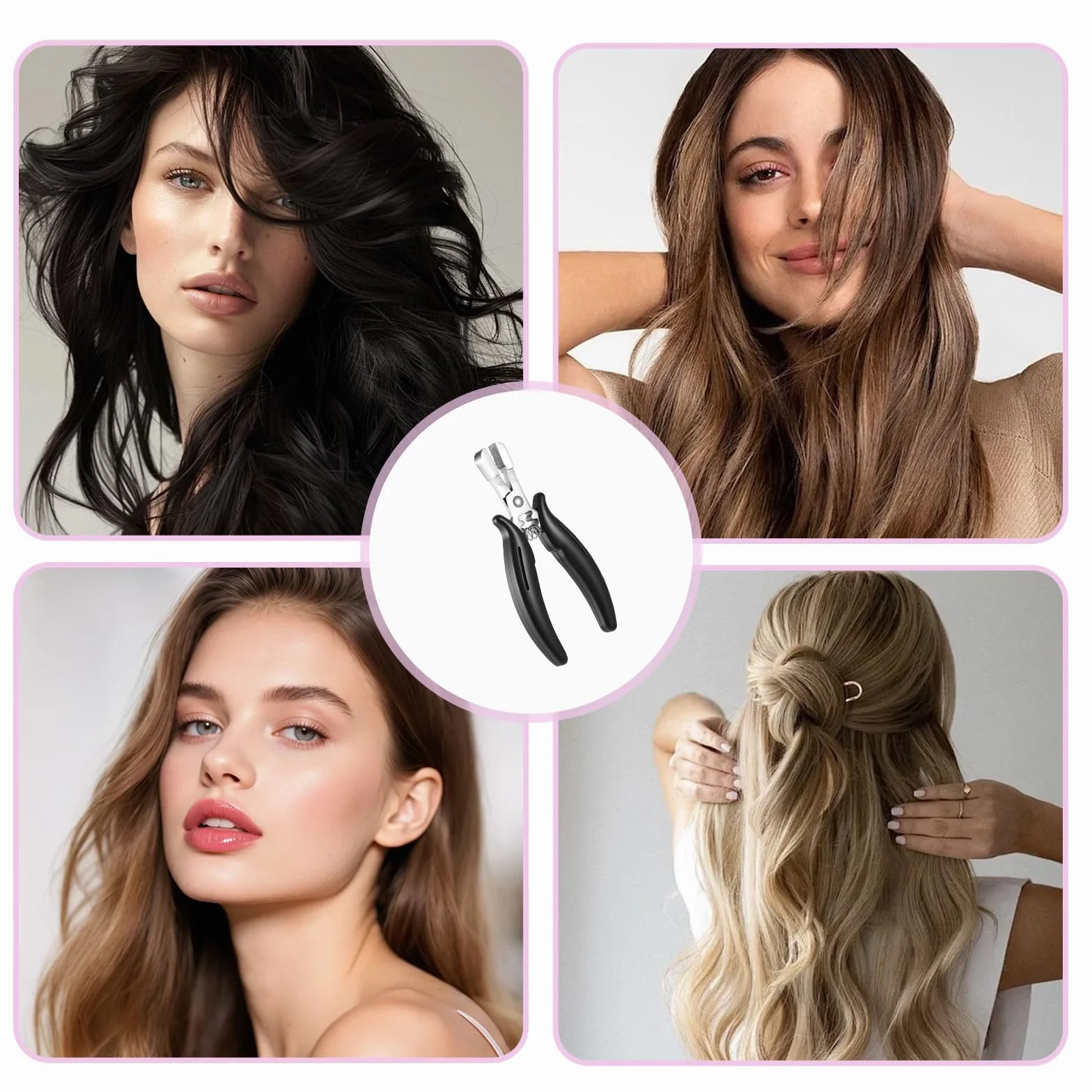 Alicates de unión para quitar extensiones de cabello profesional