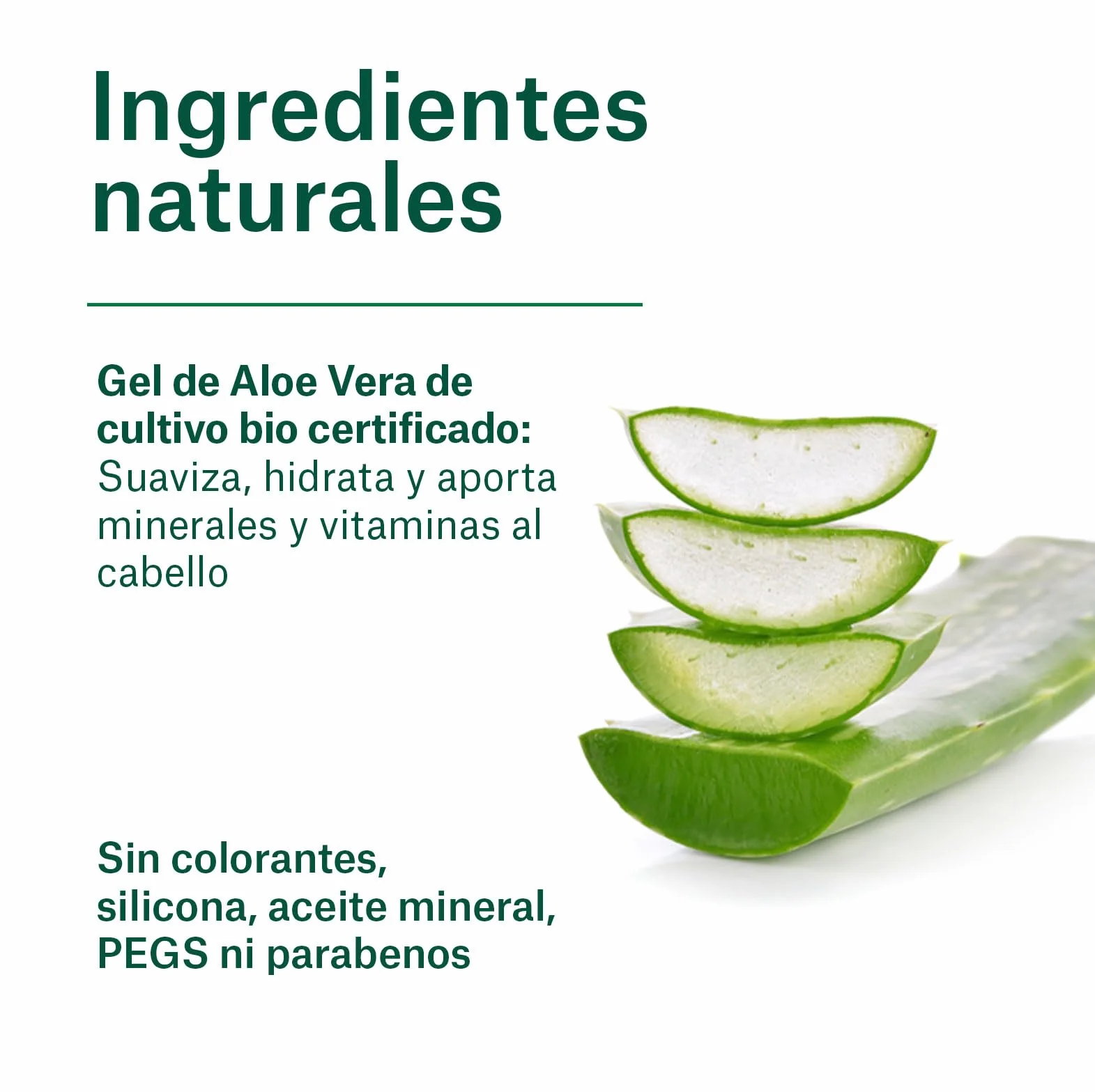 NaturVital Mascarilla Capilar Sensitive Reparadora Hidratante Cuero Cabelludo Sensible con Aloe Vera Bio y Pro-Vitamina B5 sin Sulfatos 500ml