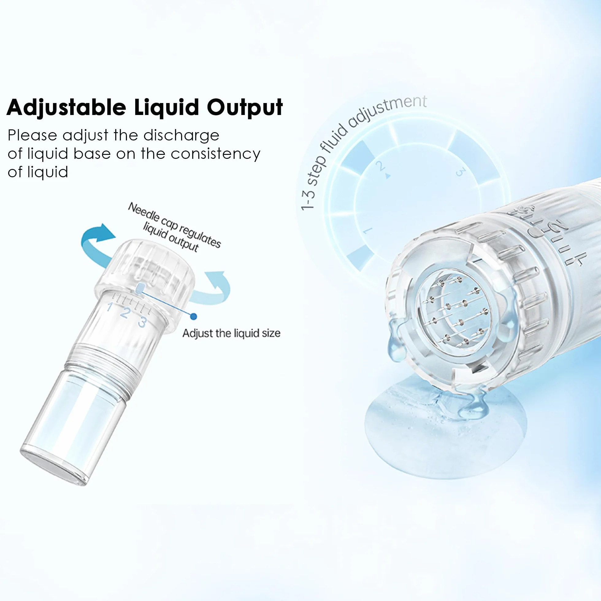 Cartuchos de Repuesto 24 Agujas para Microneedling Compatibles con Hydra Pen H3 H5, 15 Piezas
