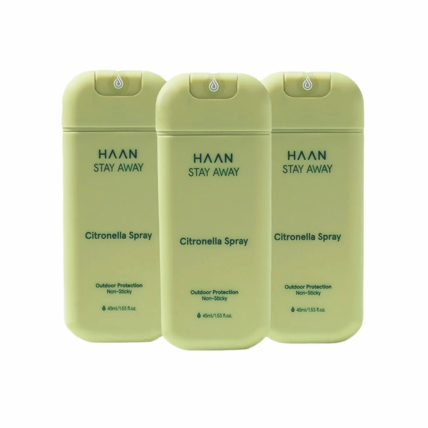 HAAN Stay Away Citronella Spray 45ml Fórmula Vegana 86% Natural