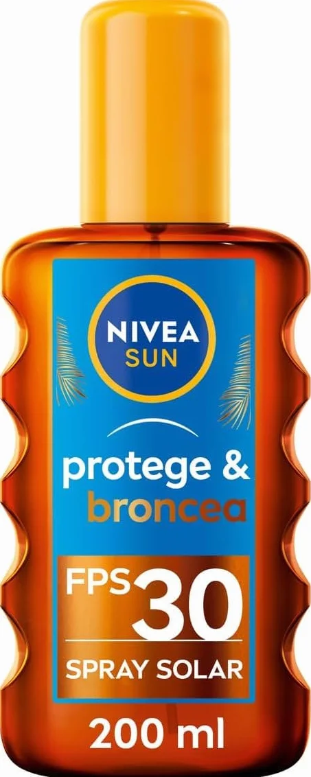 NIVEA SUN Protege & Broncea Aceite Solar FP30 200 ml