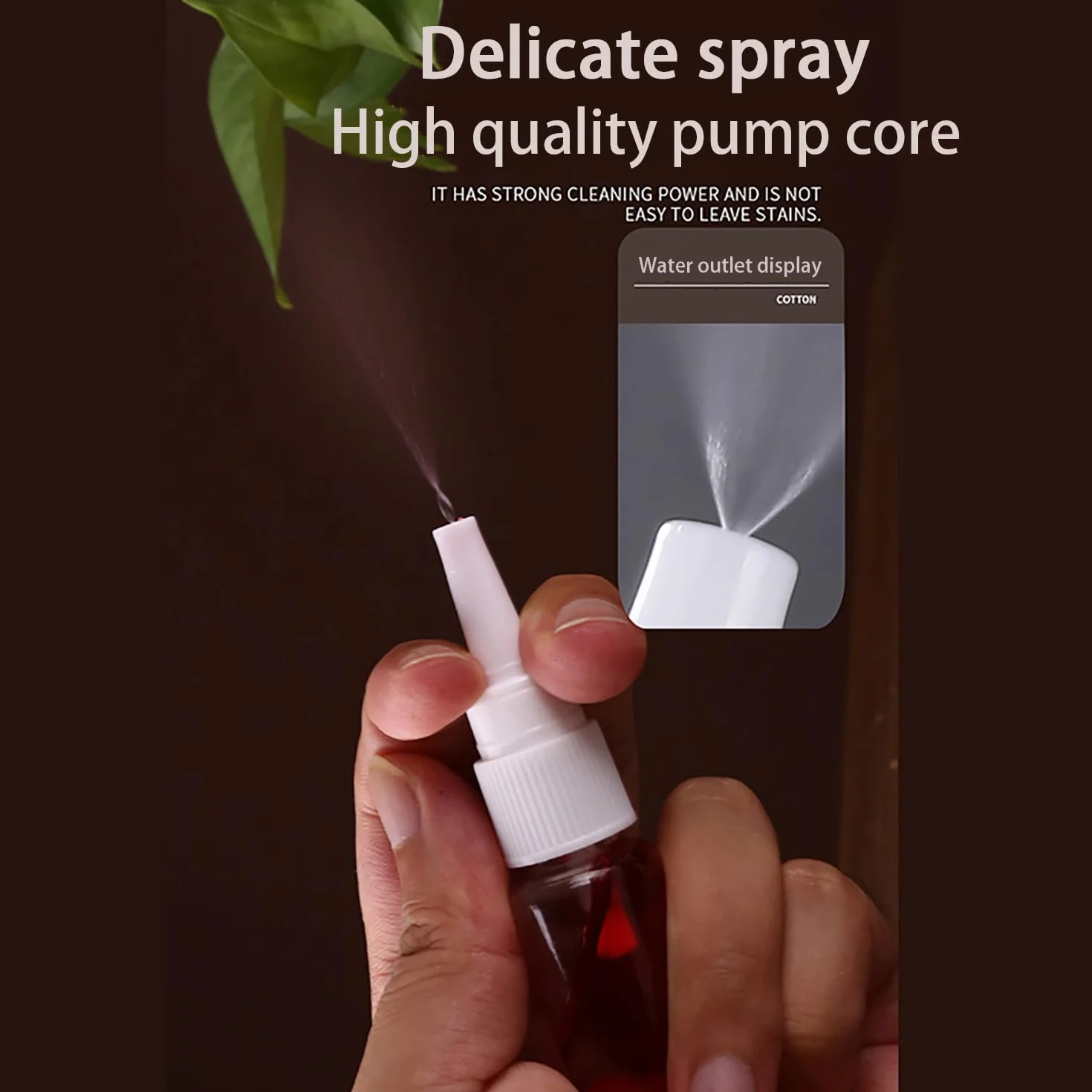 Botellas de Aerosol Nasal 10ml 6 piezas, Spray Nasal Reutilizable de Plástico Fino Vacío con Embudo