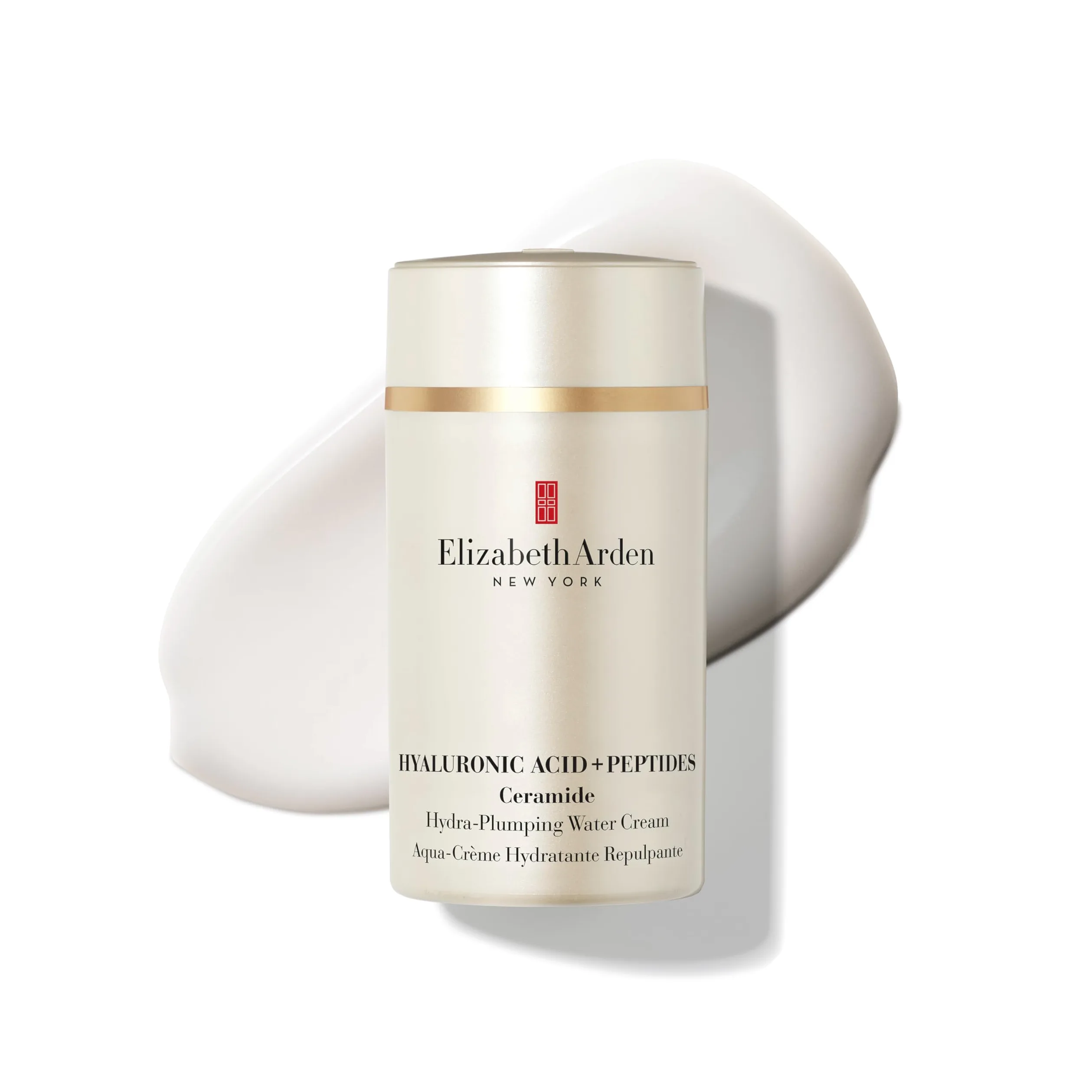 Elizabeth Arden - Crema Facial a Base de Agua con Ácido Hialurónico y Péptidos y Ceramidas, Crema Hidratante con 5D HA para una Piel más Firme, Rellena y Luminosa, Skincare para Todo Tipo de Piel