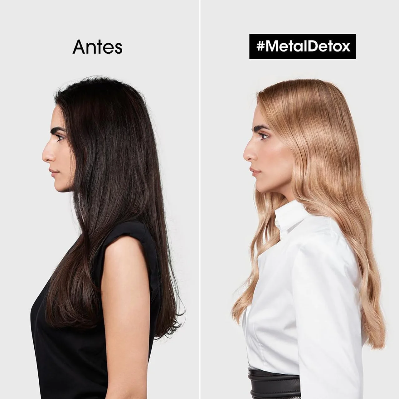 L'Oréal Professionnel Metal Detox Champú Sin Sulfatos 300 ml para Cabello Dañado