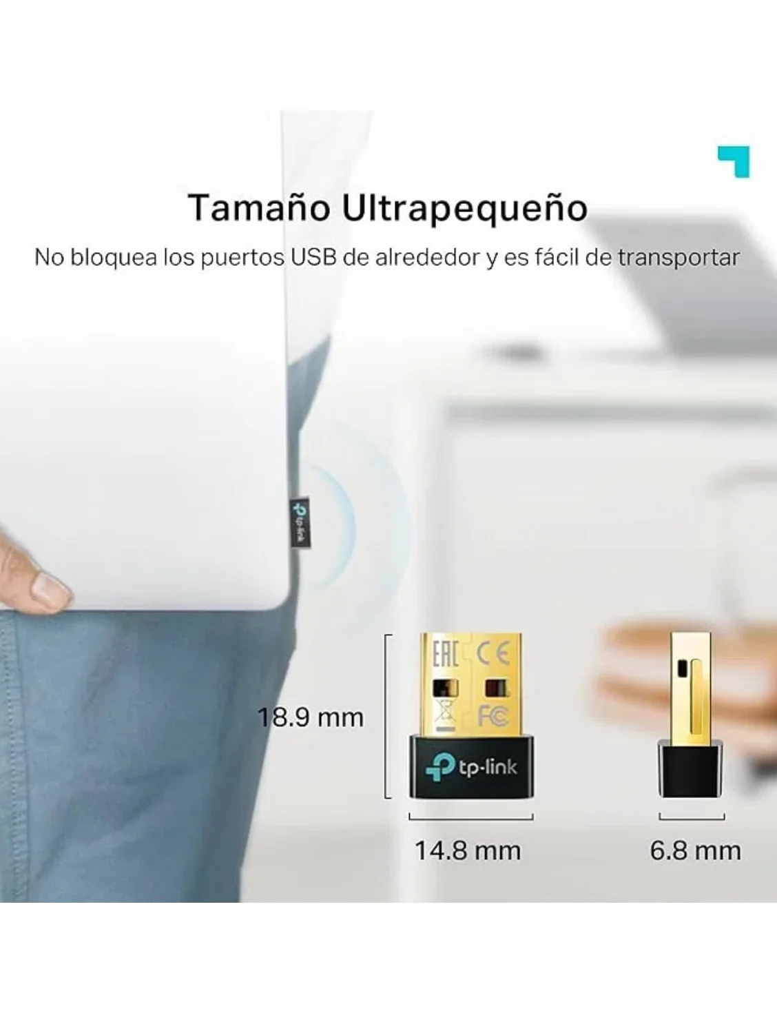 TP-Link UB500 Adaptador Bluetooth 5.3 USB Mini para Ordenador