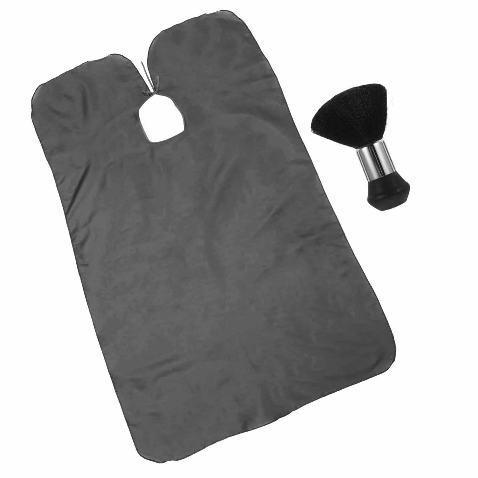 FRCOLOR 5 sets peluquería paño cepillo peluquería capa de peluquería para hombres mini plumero ropa de trabajo para hombres peluquería corte chaqueta