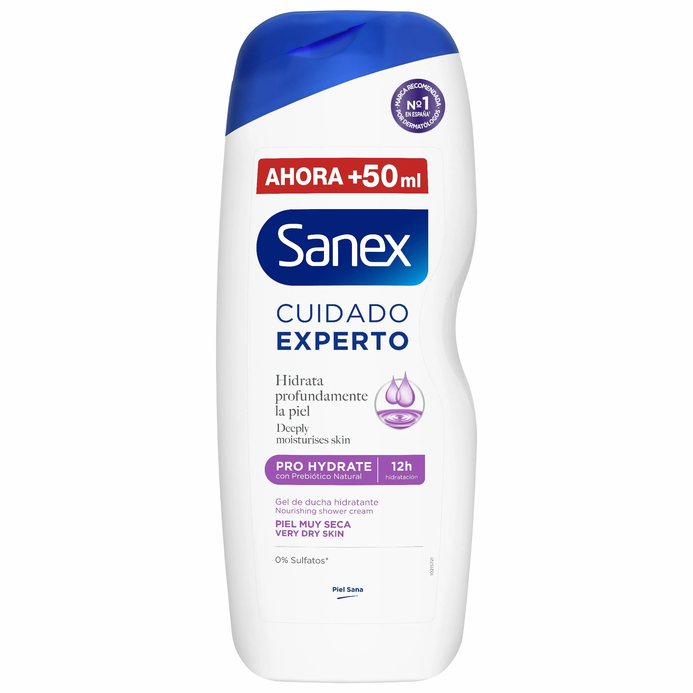 Sanex Cuidado Experto Pro Hydrate Gel de Ducha 600ml Pack 4 Uds