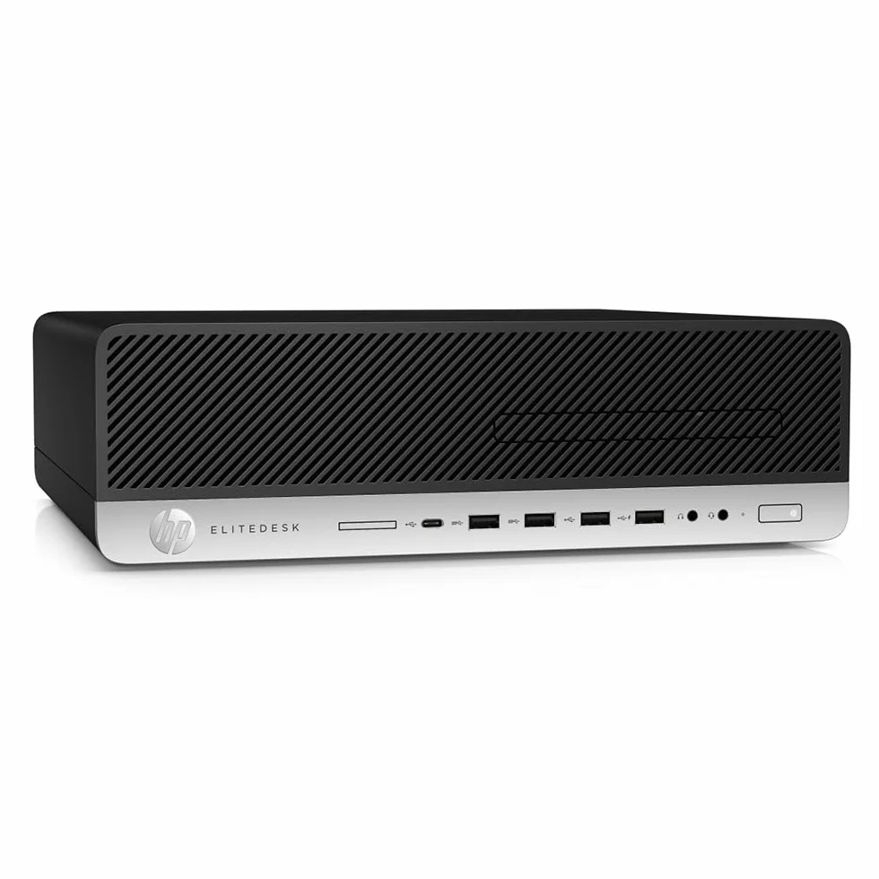 HP EliteDesk 800 G5 SFF Core i5 9500 3.0GHz 16GB RAM 256GB SSD Intel UHD Graphics Win 11 Pro Reacondicionado