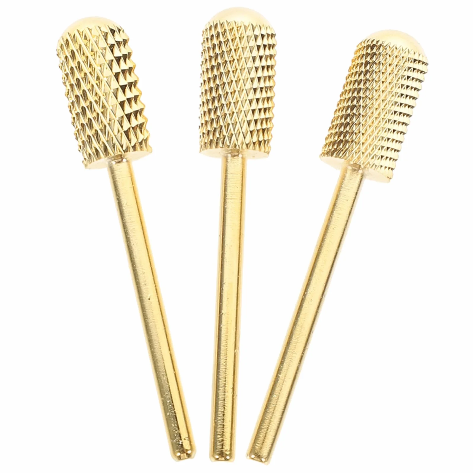 Mikinona Juego De 5 Brocas Para Uñas Herramientas De Metal Para Pulir Uñas Para Cutículas Y Acrílico 3 Unidades X 5