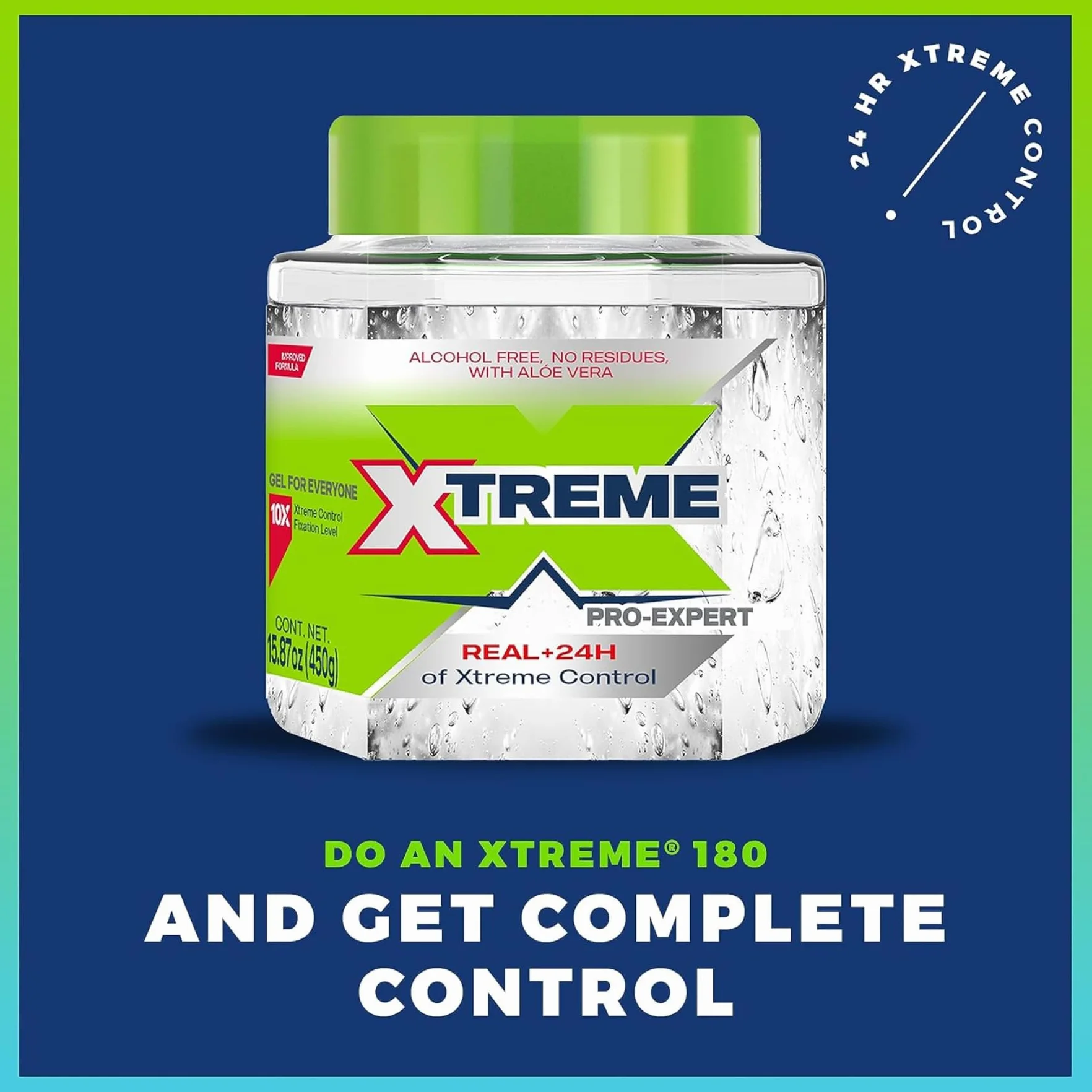 Wetline Xtreme Professional Gel de estilismo para línea húmeda, 15.72 onzas