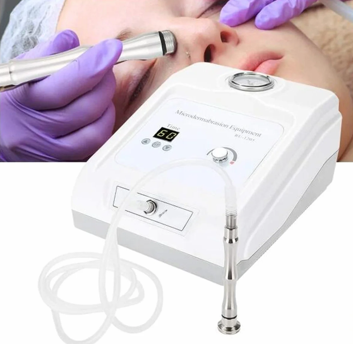 Máquina de microdermoabrasión - Dispositivo de cuidado facial para limpieza de la piel y tratamiento de belleza, equipo profesional de cuidado de la piel para uso doméstico