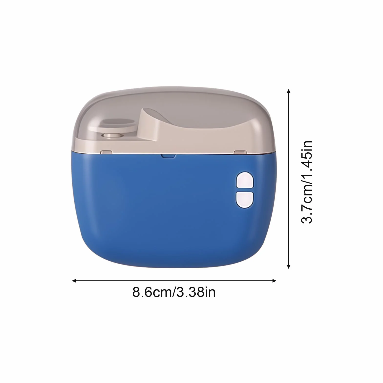 Electric Nail Clippers 12x3.5cm Nails Trimmer With Polishing Function ABS Material Ergonomic Design Manicure Pedicure Set