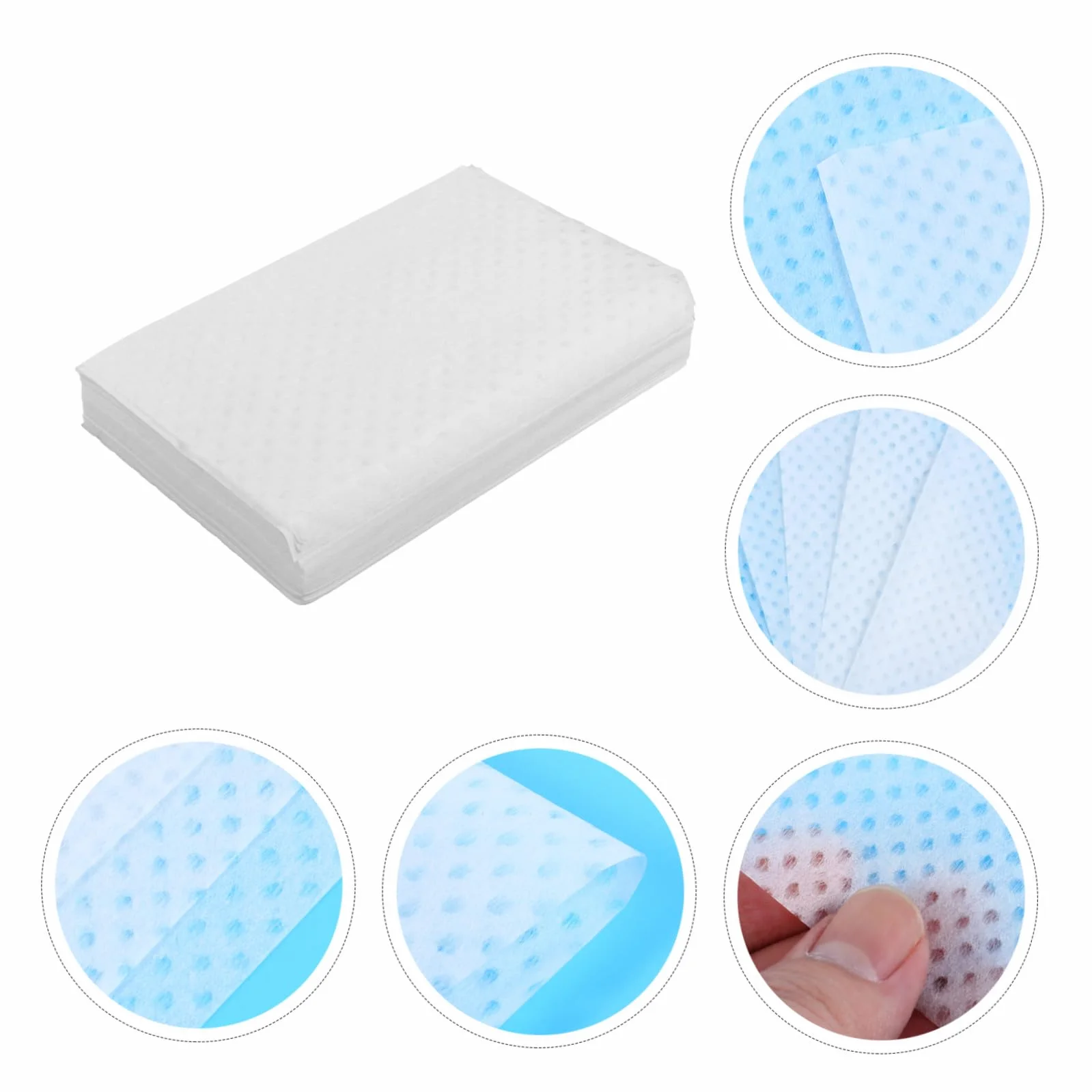 Papel para Permanente 1000 Piezas 6,5x10 cm Resistente Transpirable Profesional