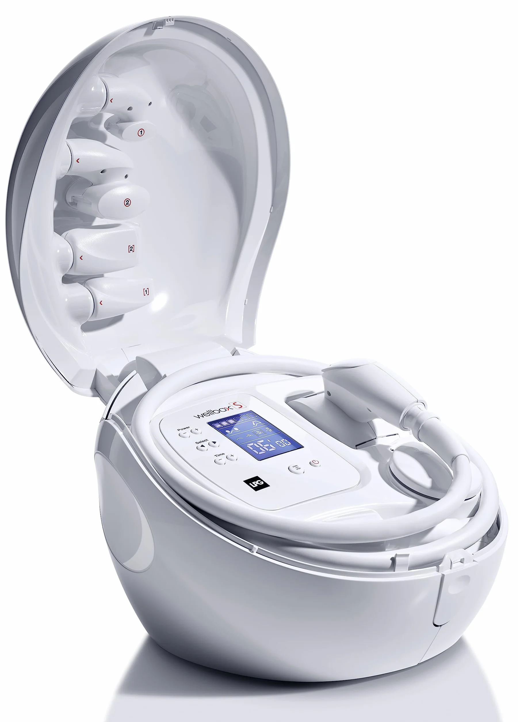 Wellbox LPG Aparato de Estimulación Celular Anti-Edad y Adelgazante Blanco
