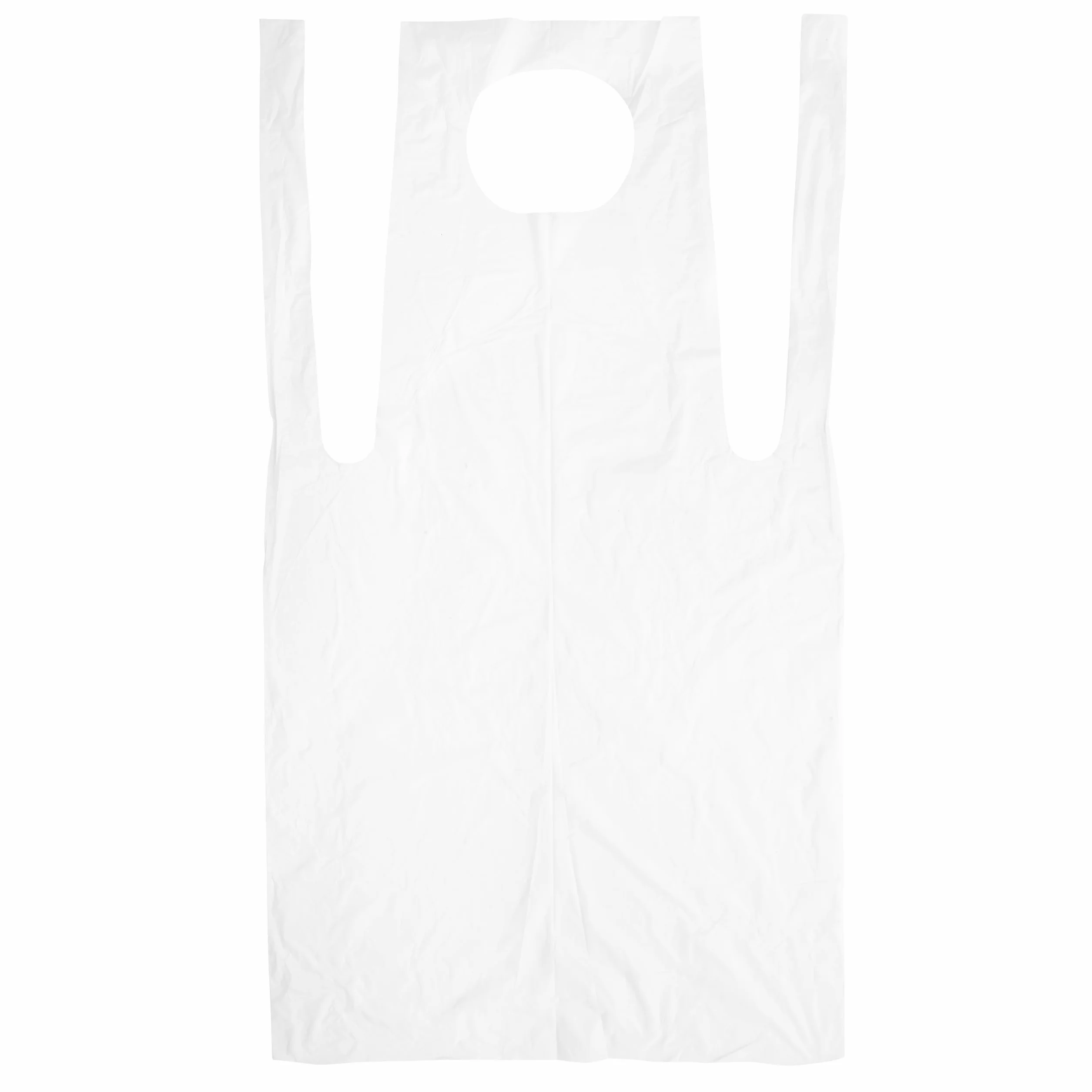 Areso Capas Desechables para Peluqueria 100 Unidades en Rollo, Capa de Plastico para Tinte de Pelo, Color Blanco