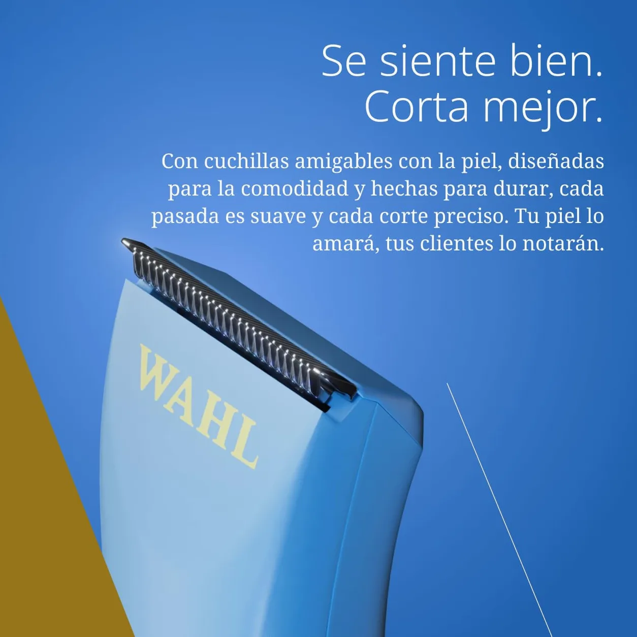 Wahl Cordless Peanut Li, Recortadora Híbrida Cabello y Barba, Azul | Recortadora Híbrida Cabello y Barba Inalámbrica, Motor 7000 RPM, Carga Rápida USB-C, hasta 110 Minutos, Compacta