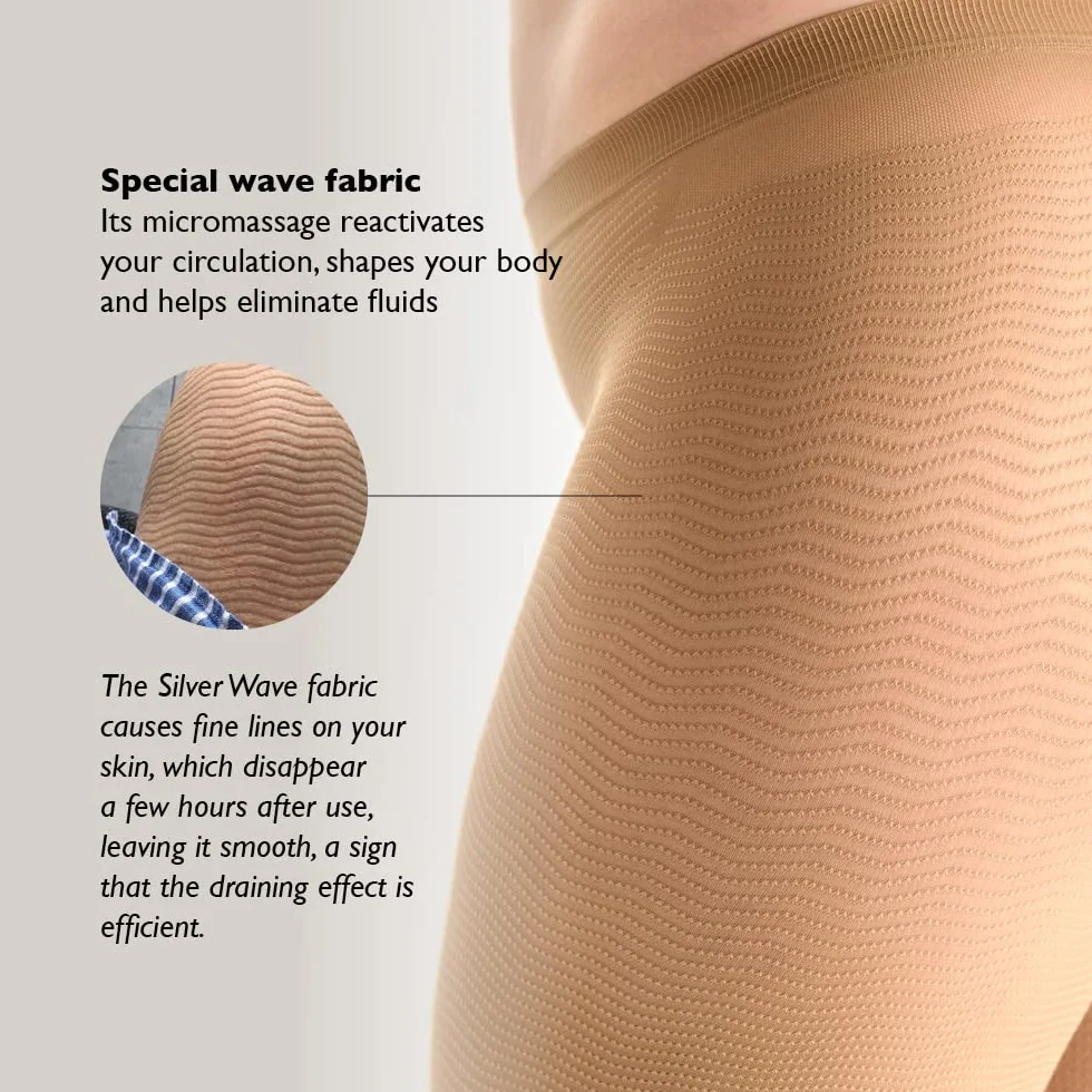 SOLIDEA Mallas Mujer Deportivas Silver Wave Corsaro | Pantalones Deportivos Mujer Compresión Graduada Preventiva