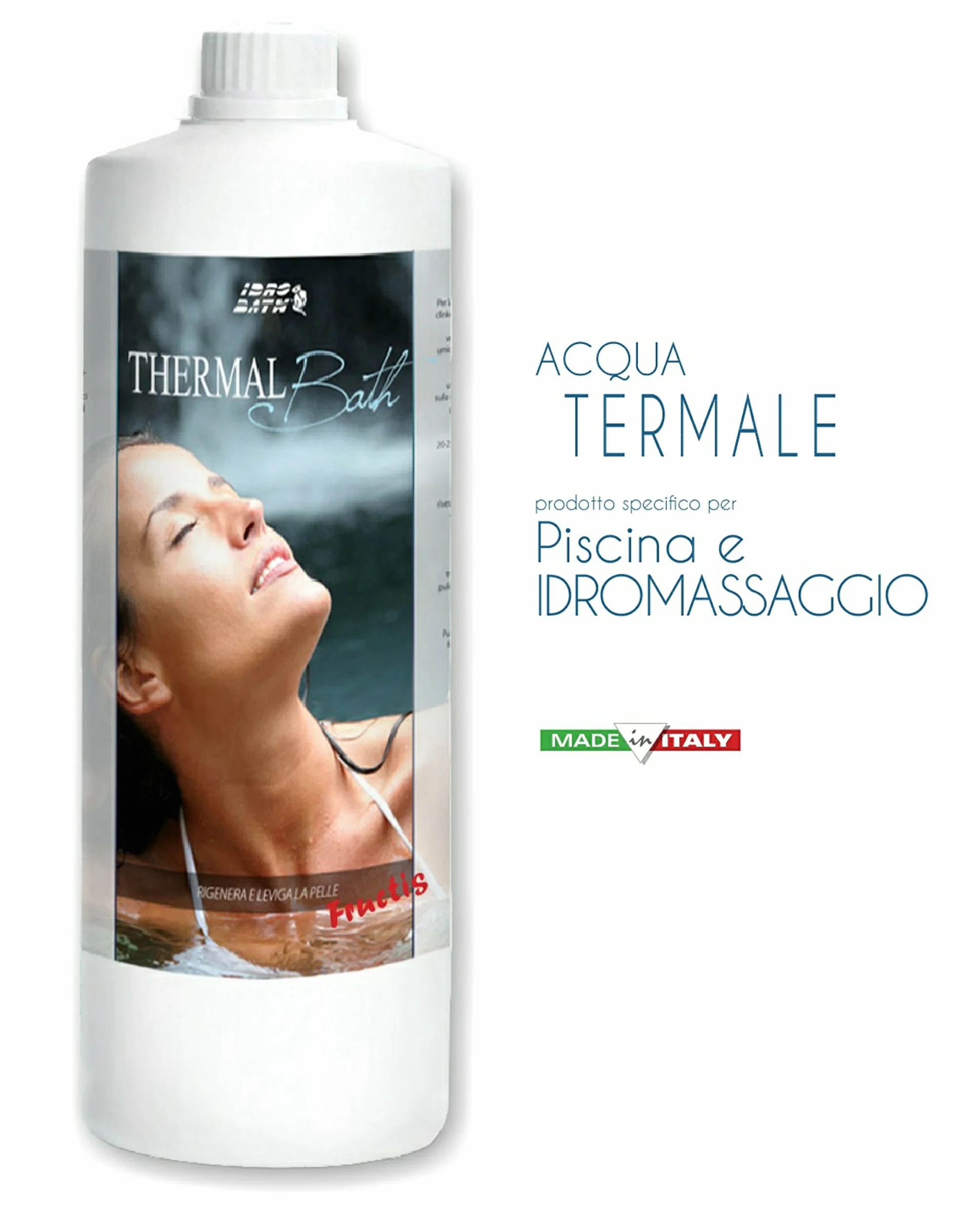 Metacril Agua termal para hidromasaje y piscina aromatizada 4 fragancias. Thermal Bat Kit 1 l x 4 piezas (Jacuzzi,Teuco, Dimhora,Index,Bestway etc).
