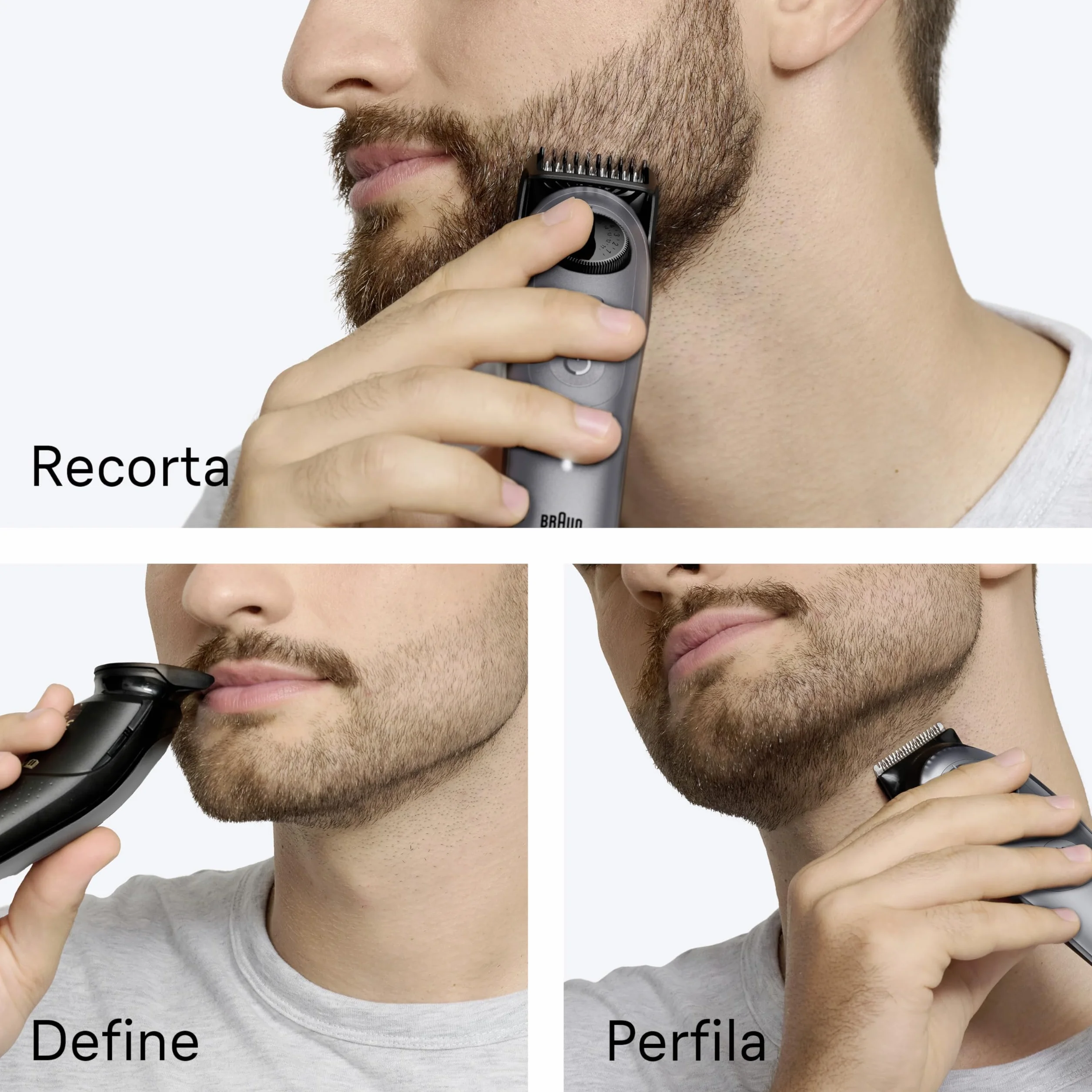 Braun Series 5 BT5565 Recortadora De Barba Resistente Al Agua, 120 Min Autonomía, 40 Longitudes, Lámina Ultra Afilada