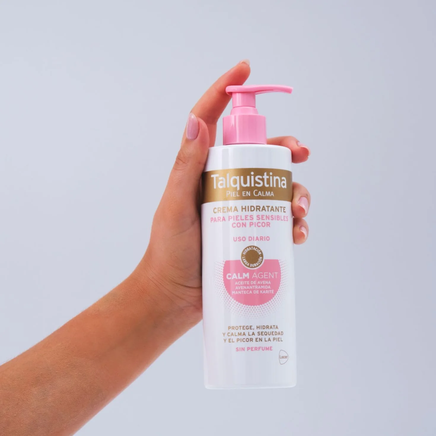 TALQUISTINA Crema Hidratante 400ml Pieles con Picor Hidratación de Larga Duración