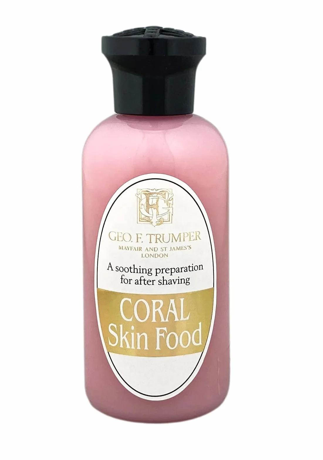 Geo F Trumper Coral Skin Food Pre y Post Gel De Afeitar 100 ml