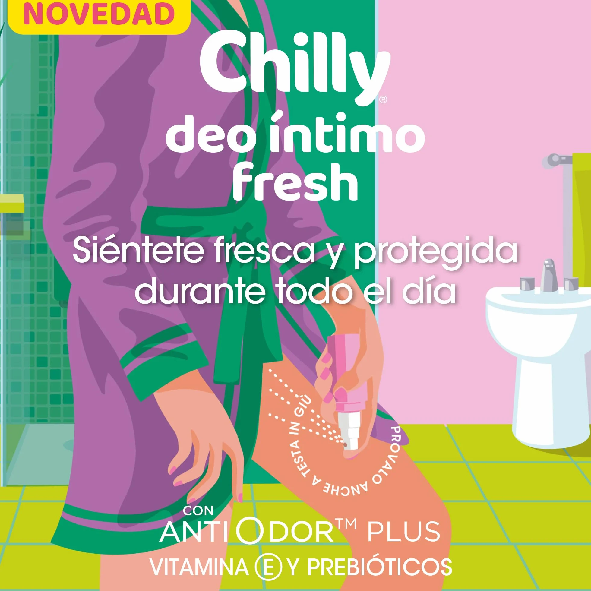 Chilly Desodorante íntimo en pulverizador delicado 50 ml
