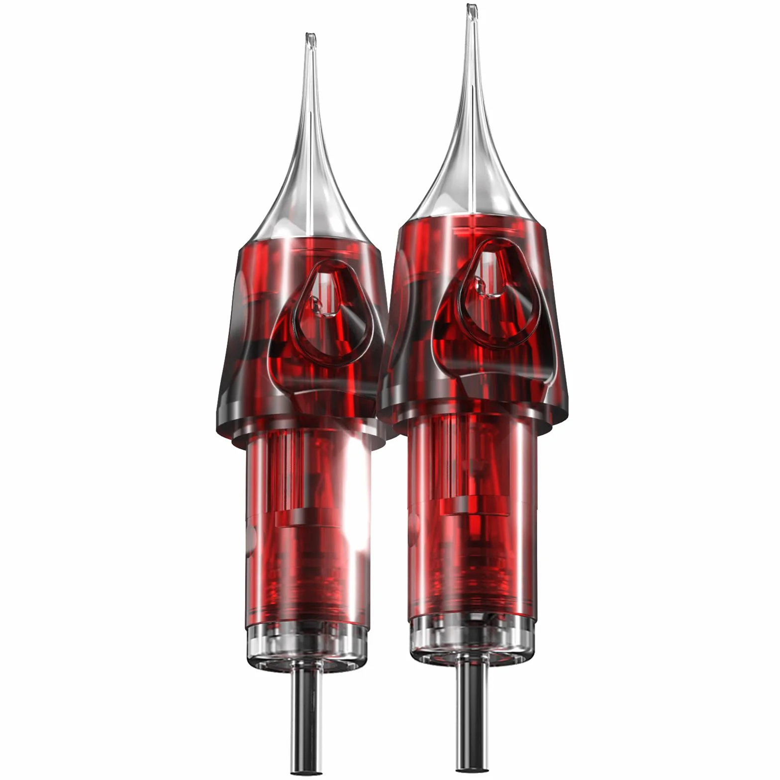 CNC Cartuchos de Tatuaje Aguja para Tatuar #10(3RL) Bugpin Tattoo Cartridge Needles Estandar Desechable con Membrana 3 Round Liner 20Pcs Pack EN04R-20-1003RL-X