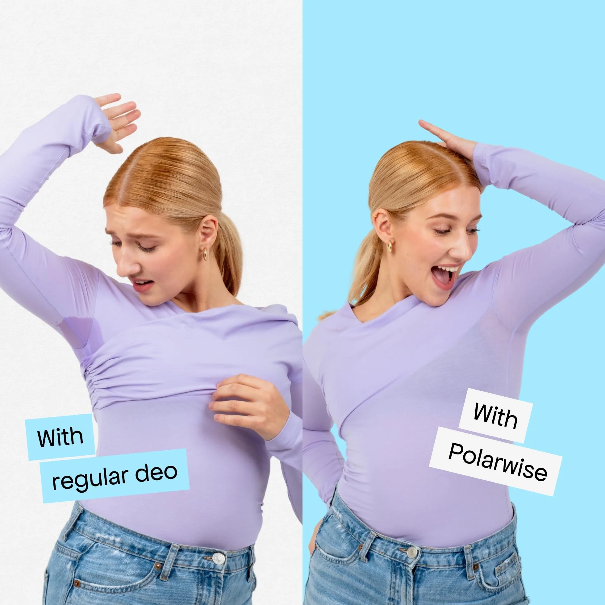 Polarwise Strong Roller Bundle – Rodillo antitranspirante antitranspirante contra la sudoración excesiva – Protección eficaz contra el sudor de las axilas – Más que un desodorante – 30 ml