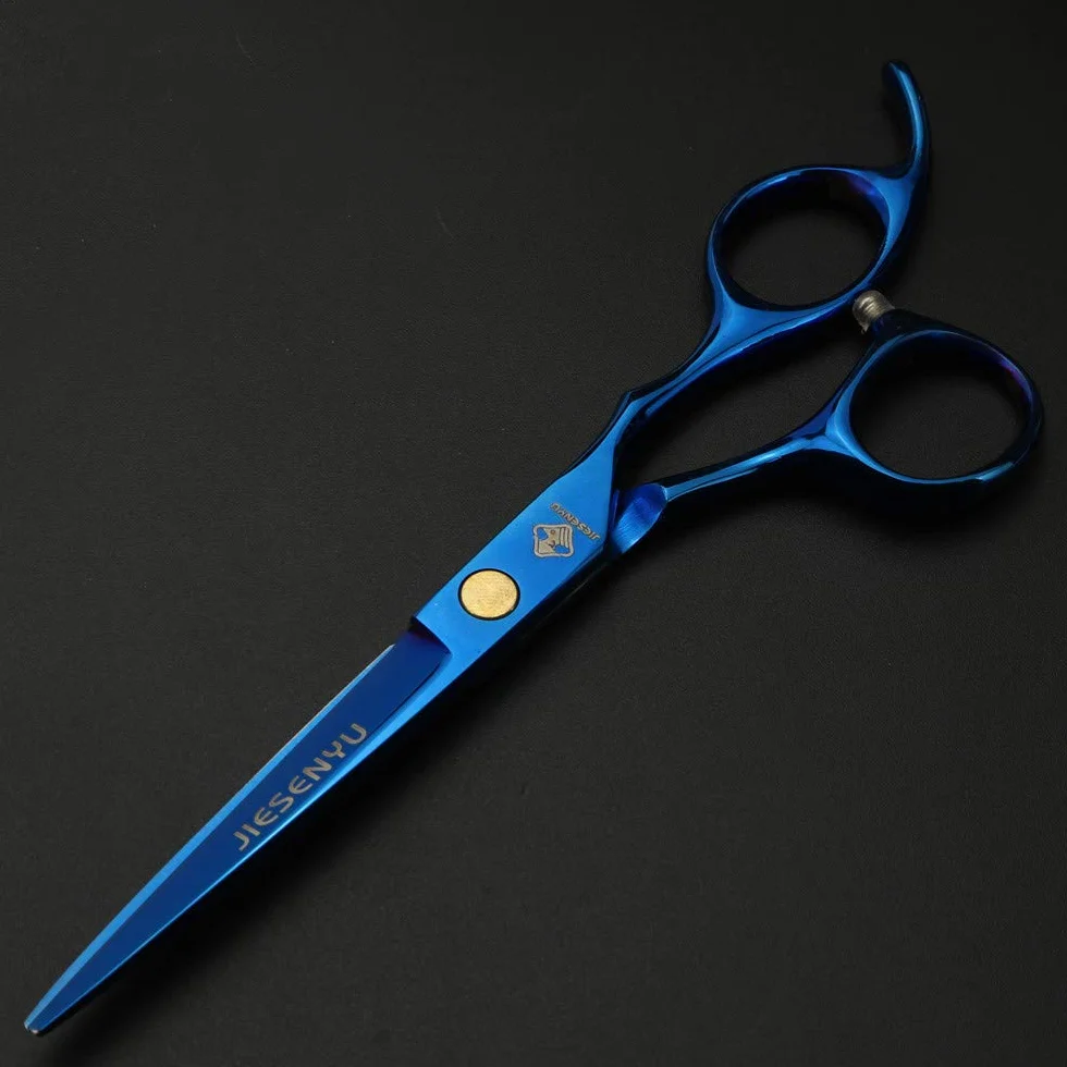 Tijeras de peluquería profesional de acero japonés 440C 24 cm Juego