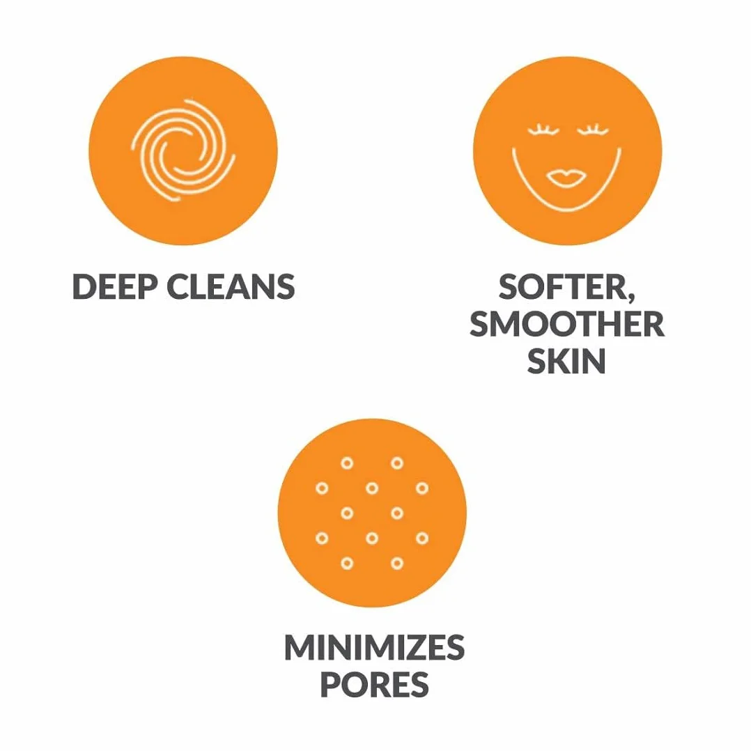 Clarisonic Mia 1 Mia 2 Mia Fit cabezal de cepillo de repuesto paquete de 2 limpieza facial poros profundos