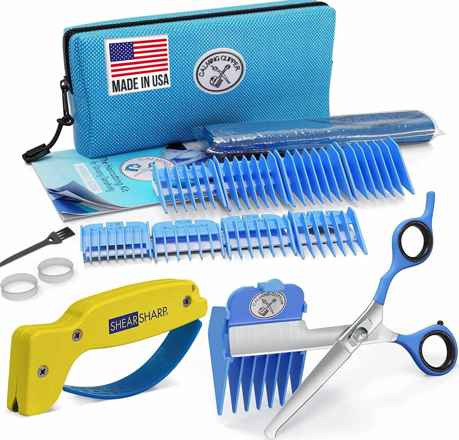 Calming Clipper Kit de Corte de Pelo Silencioso para Niños con Autismo y Sensibilidad Sensorial