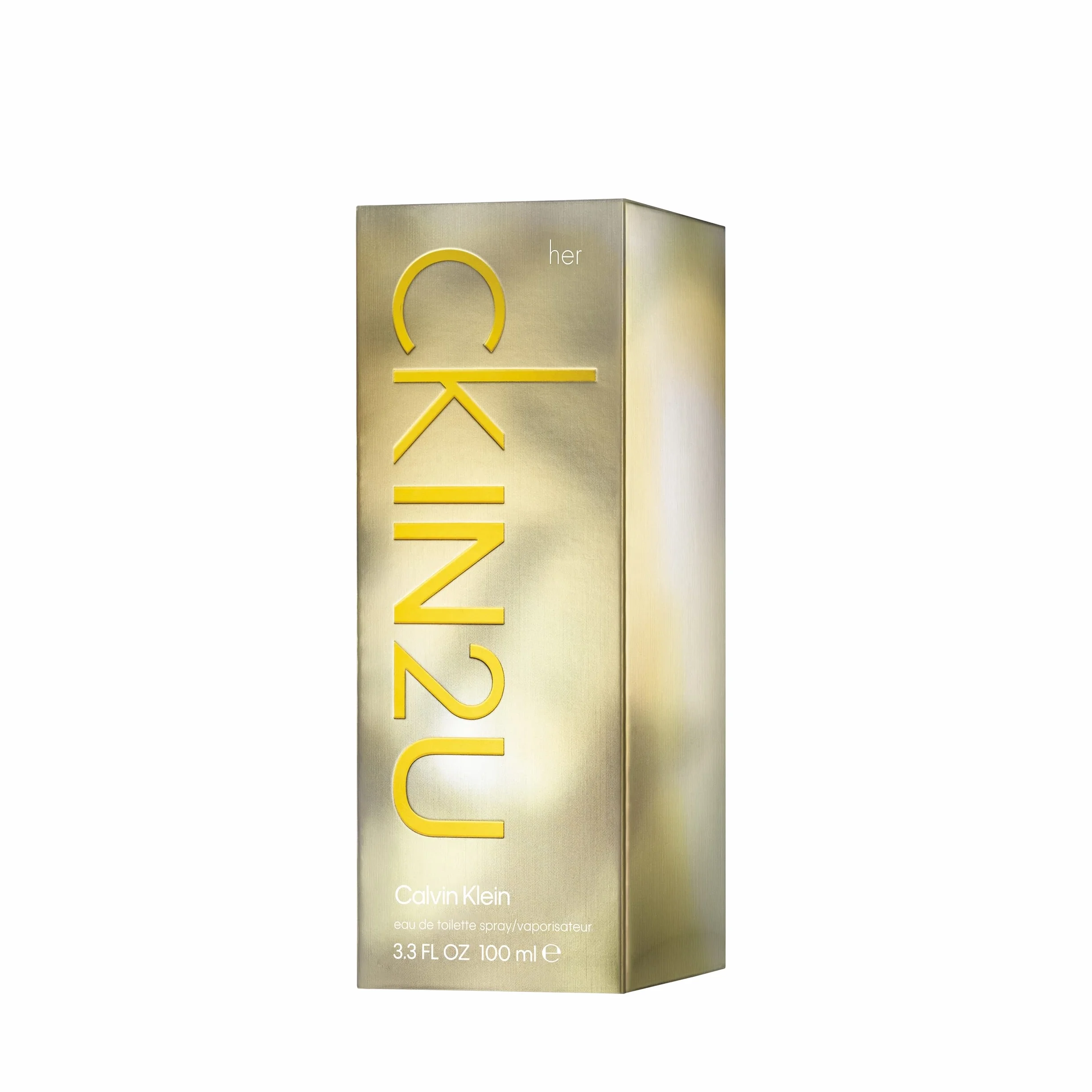 Calvin Klein CK IN2U Eau de Toilette para mujer, fragancia cítrica floral