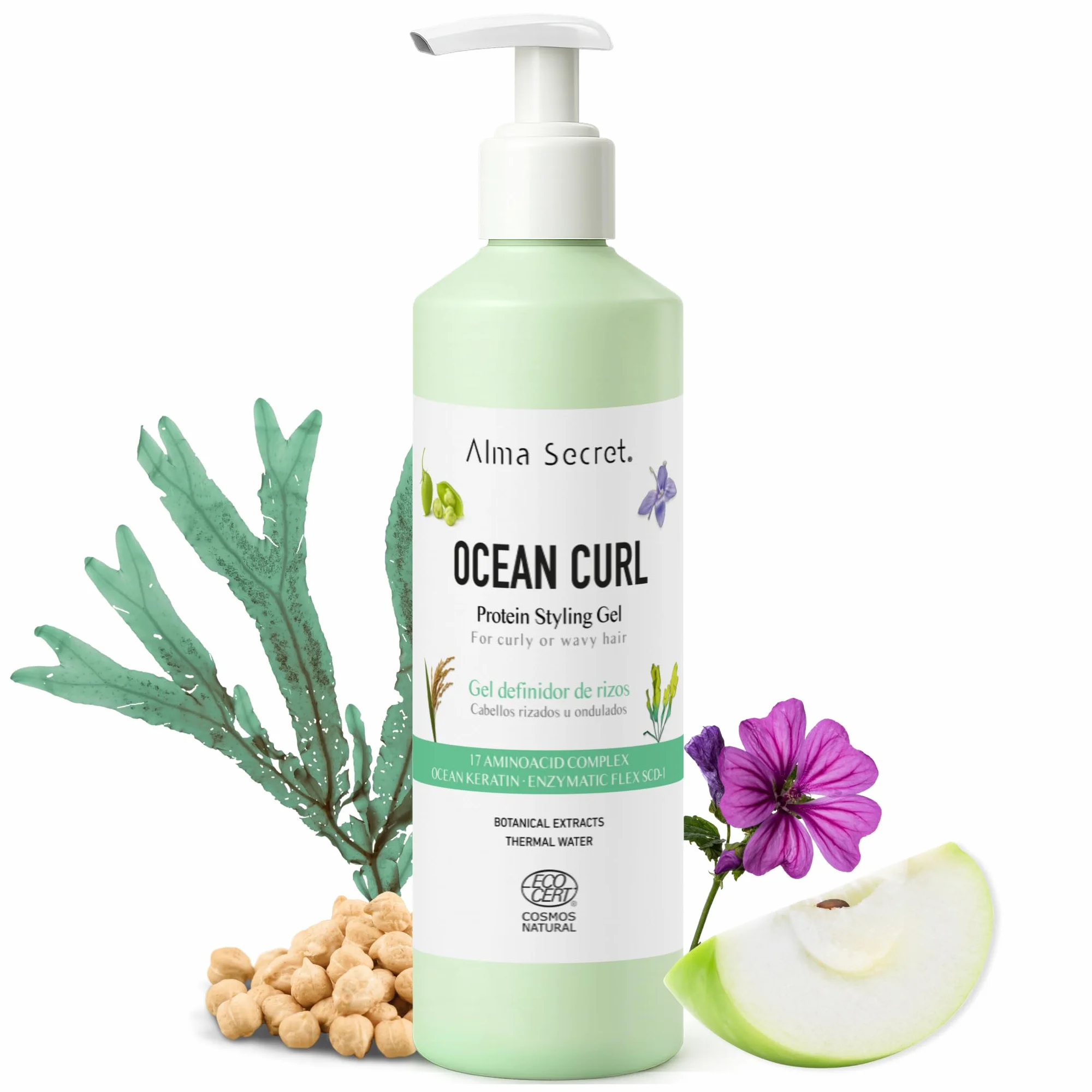 ALMA SECRET Ocean Curl Gel definición y activador de rizos 250 ml